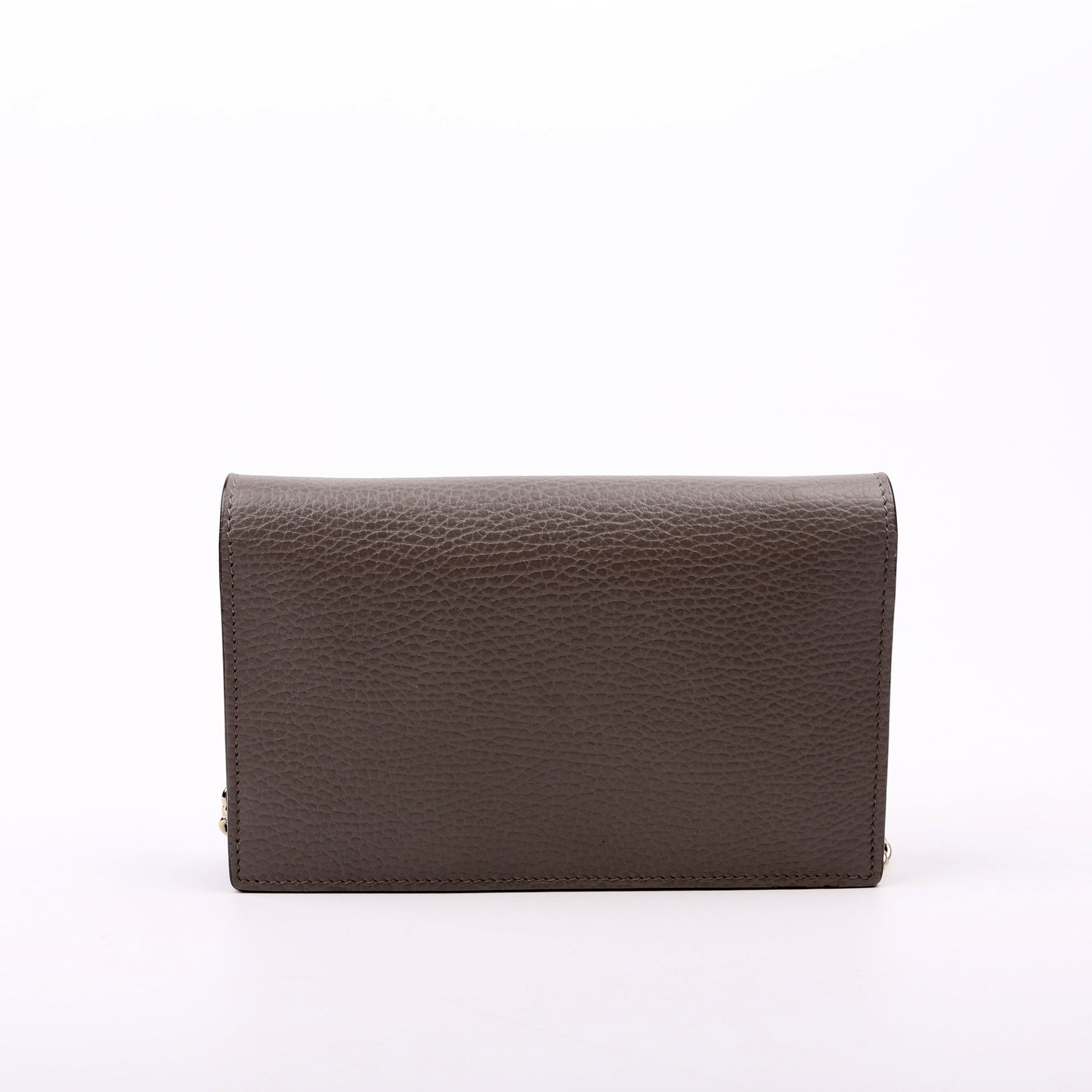 Gucci 510314 Interlocking G Chain Wallet Grey Bag