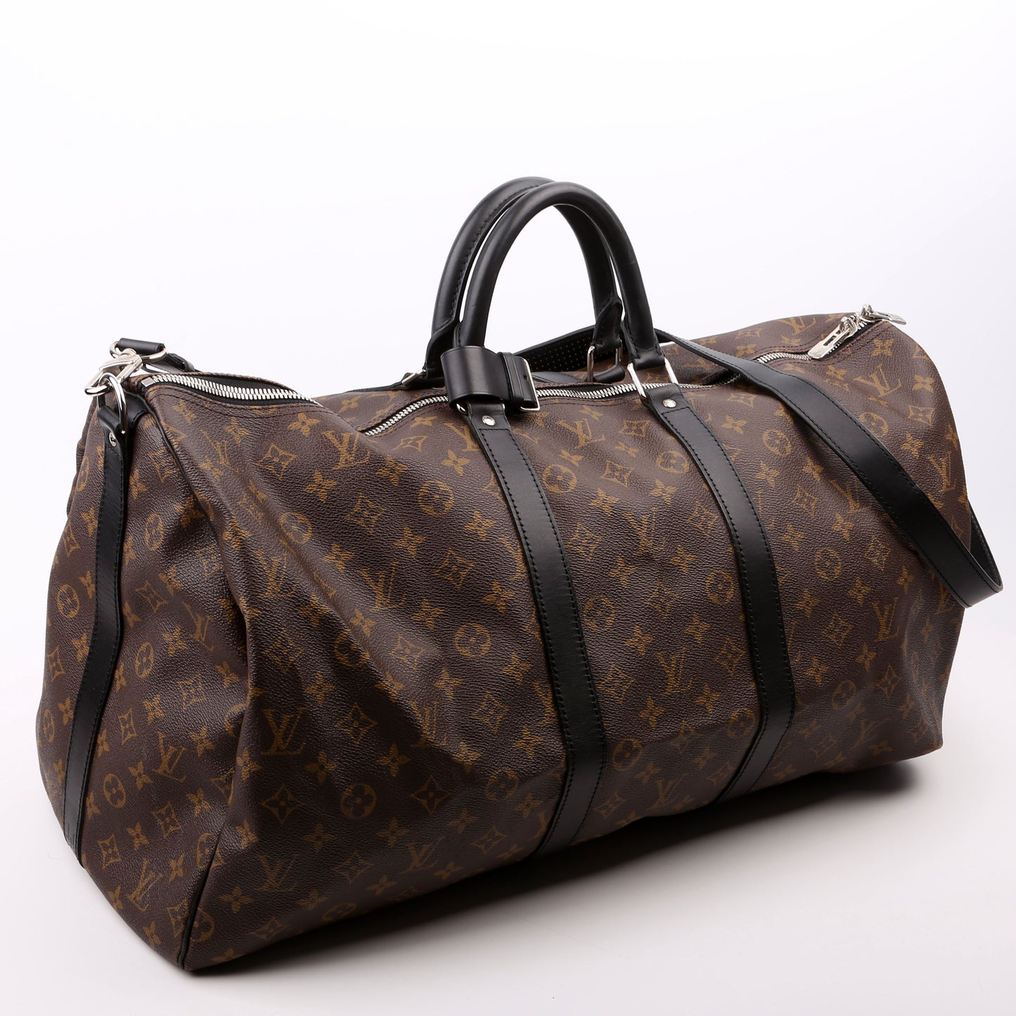 Louis Vuitton Keepall 55 Macassar Bandouliere