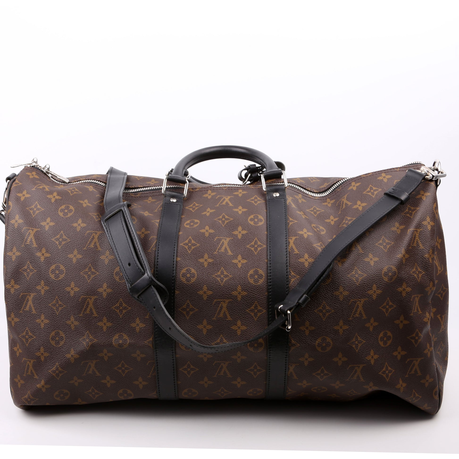 Louis Vuitton Keepall 55 Macassar Bandouliere