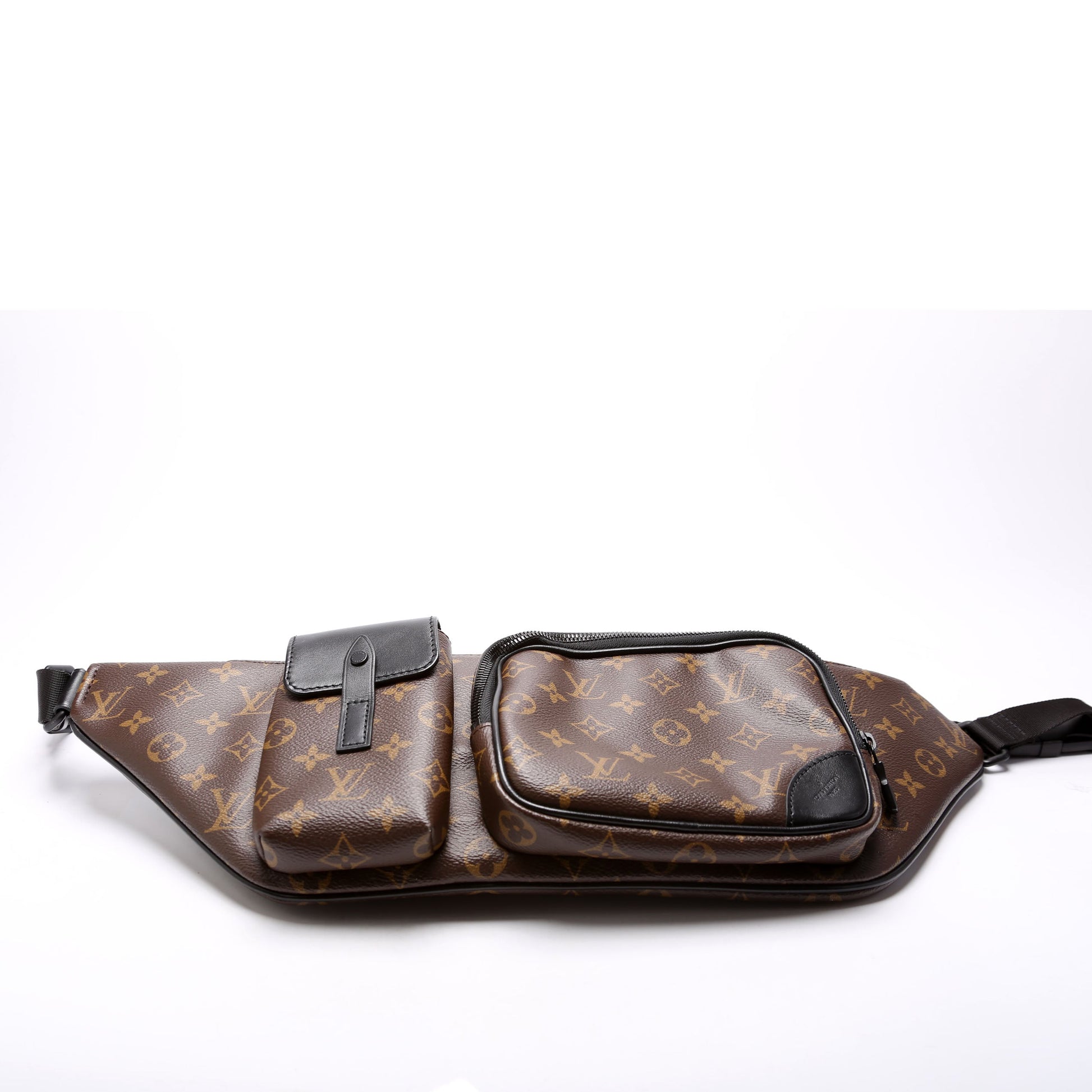 Louis Vuitton Christopher Bumbag Monogram Macassar Black