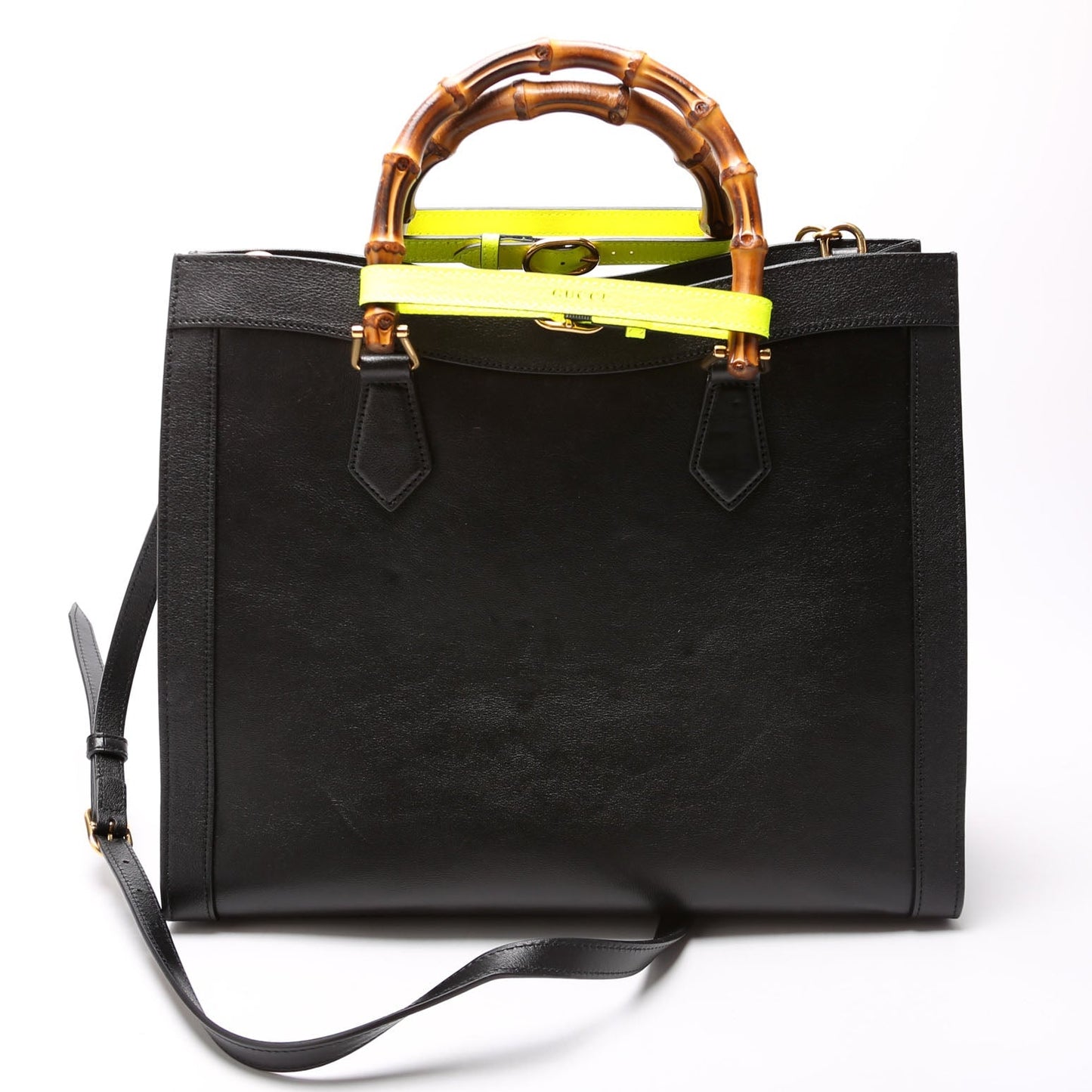 Gucci 655658 Diana Medium Tote Black Bag