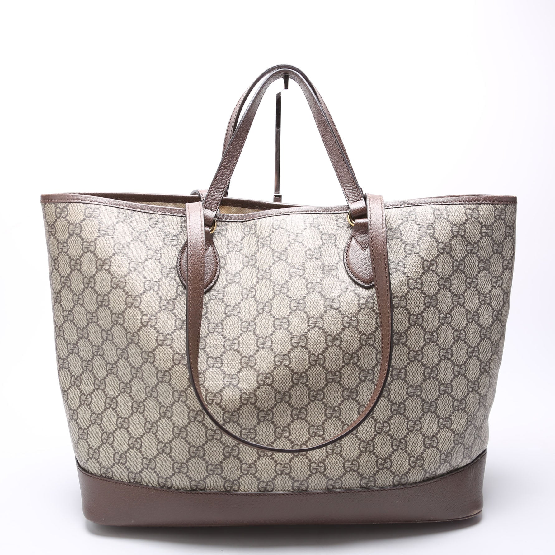 Gucci 778598 Ophidia GG Supreme Tote Large Brown Bag