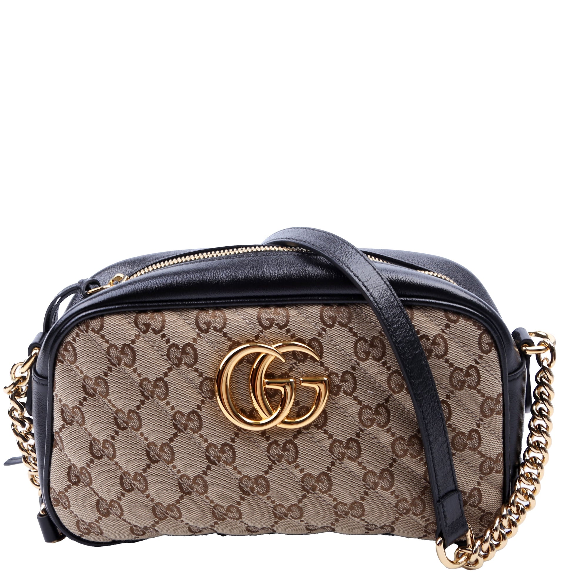 Gucci 447632 Marmont Small Canvas Camera Bag