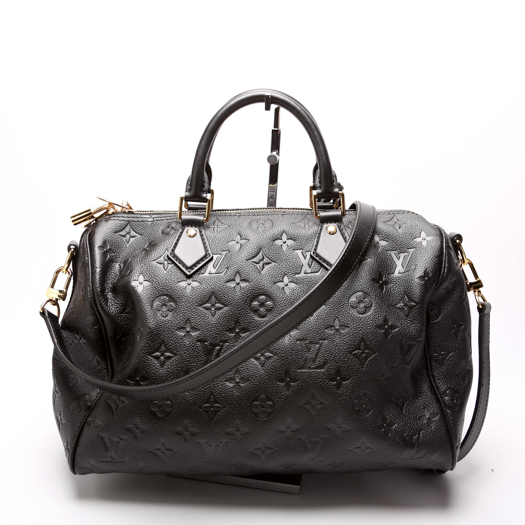 Louis Vuitton Soft Speedy 30 Empreinte Black
