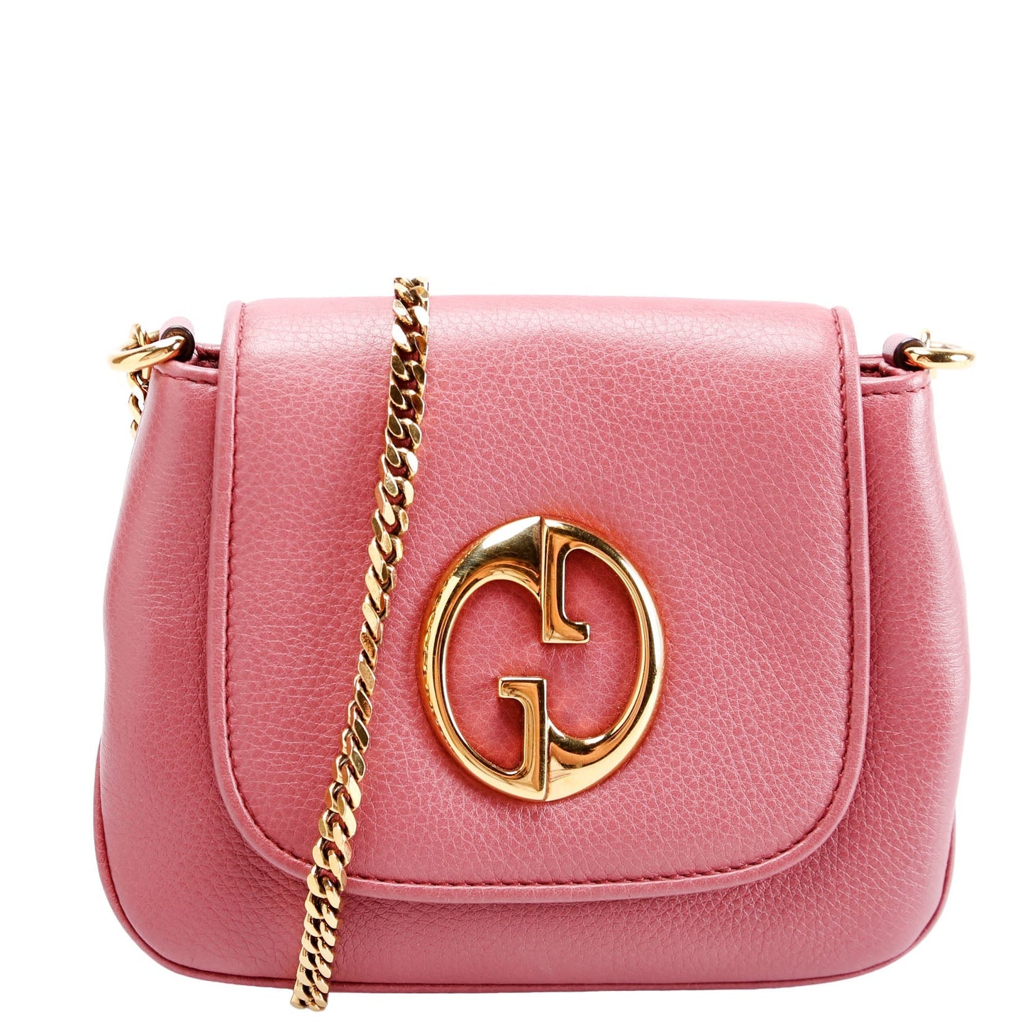 Gucci 251821 1973 Chain Small Pink Bag
