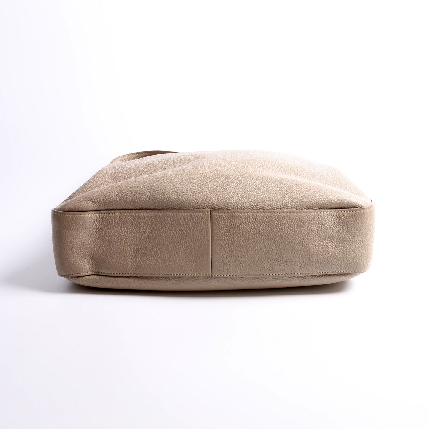 Prada Vitello Daino Hobo Beige Bag