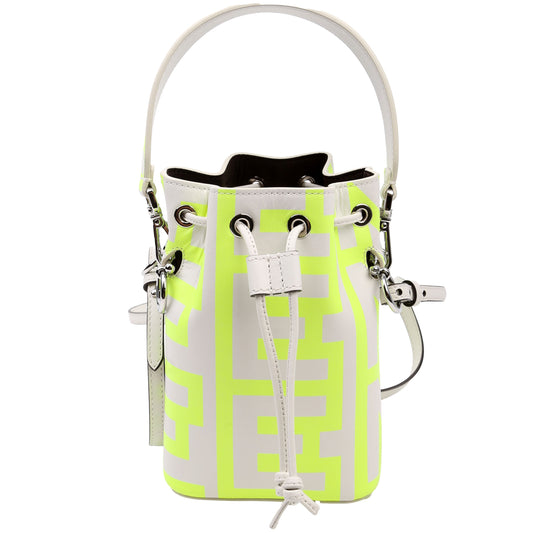 Fendi x Marc Jacobs Mon Tresor Mini Bucket Leather 8BS010 Yellow Bag