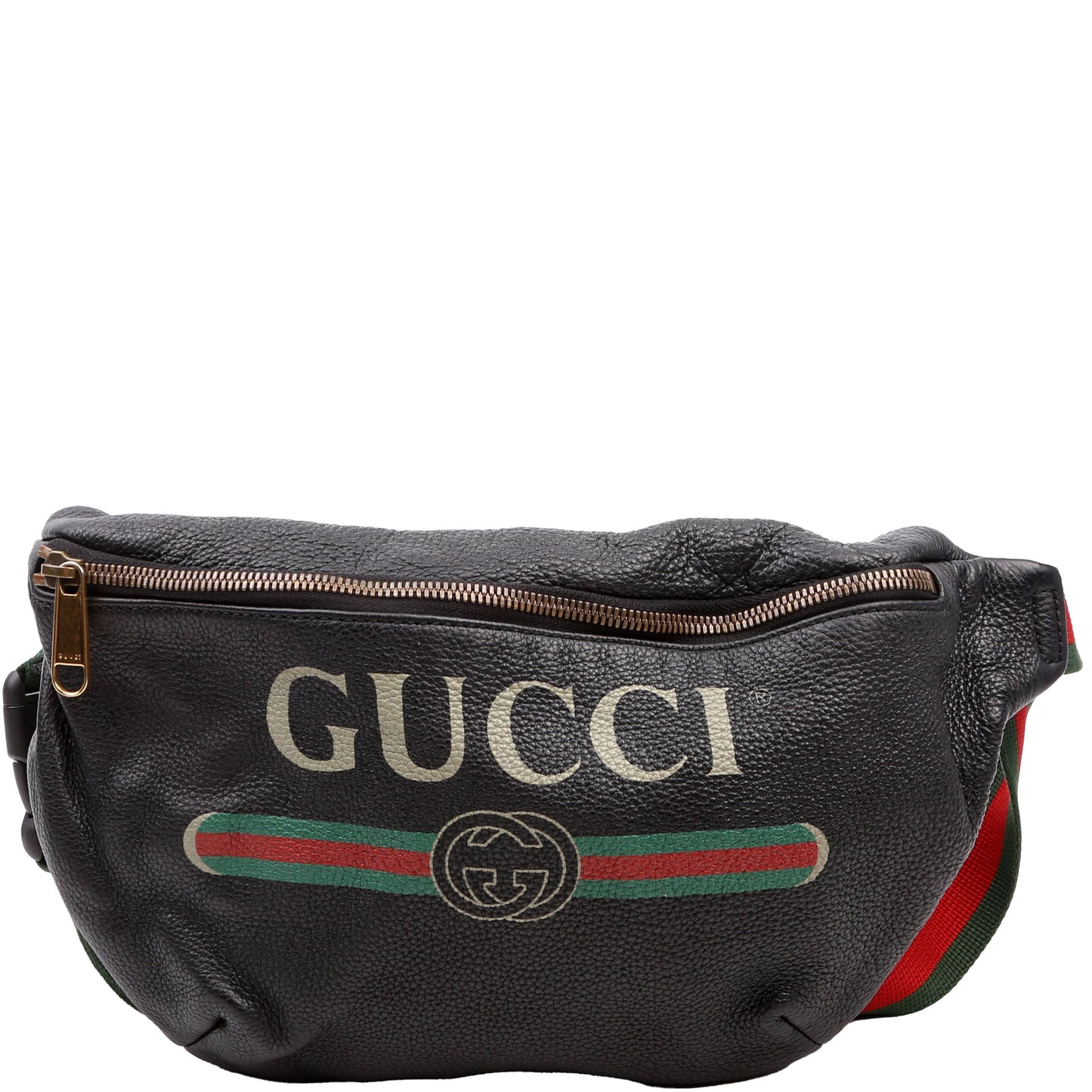Gucci 493869 Retro Belt Medium Black Bag