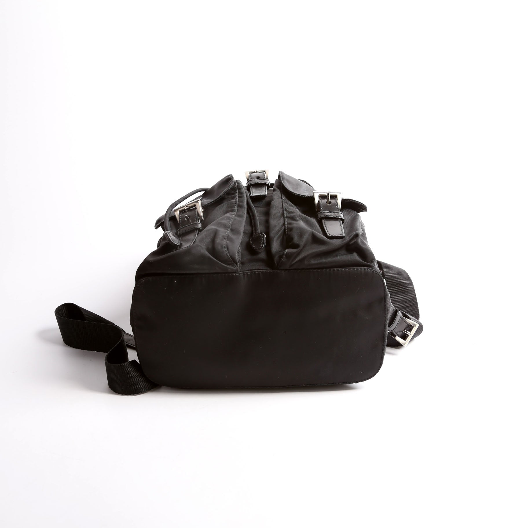 Prada Nylon Backpack Small Black Bag