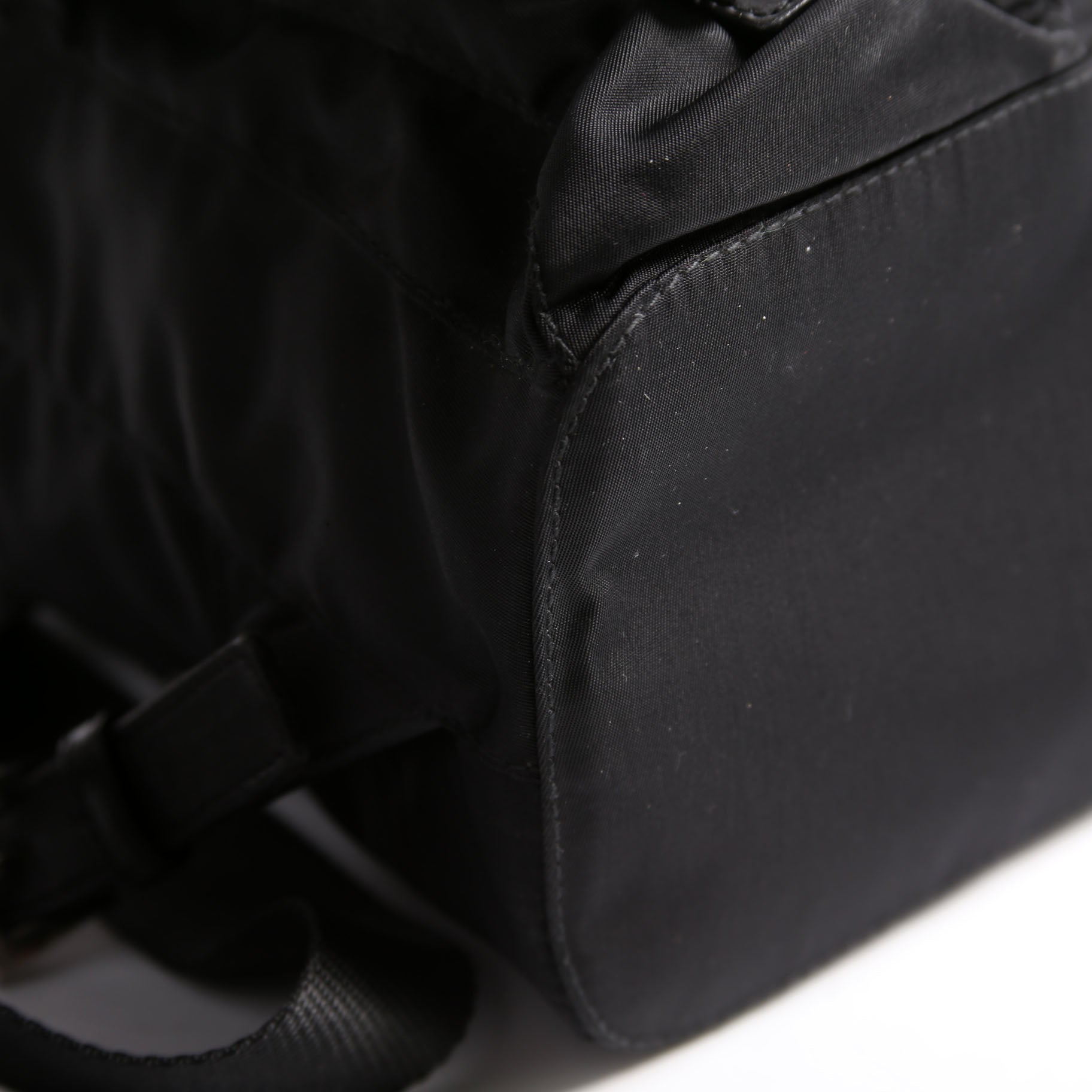 Prada Nylon Backpack Small Black Bag