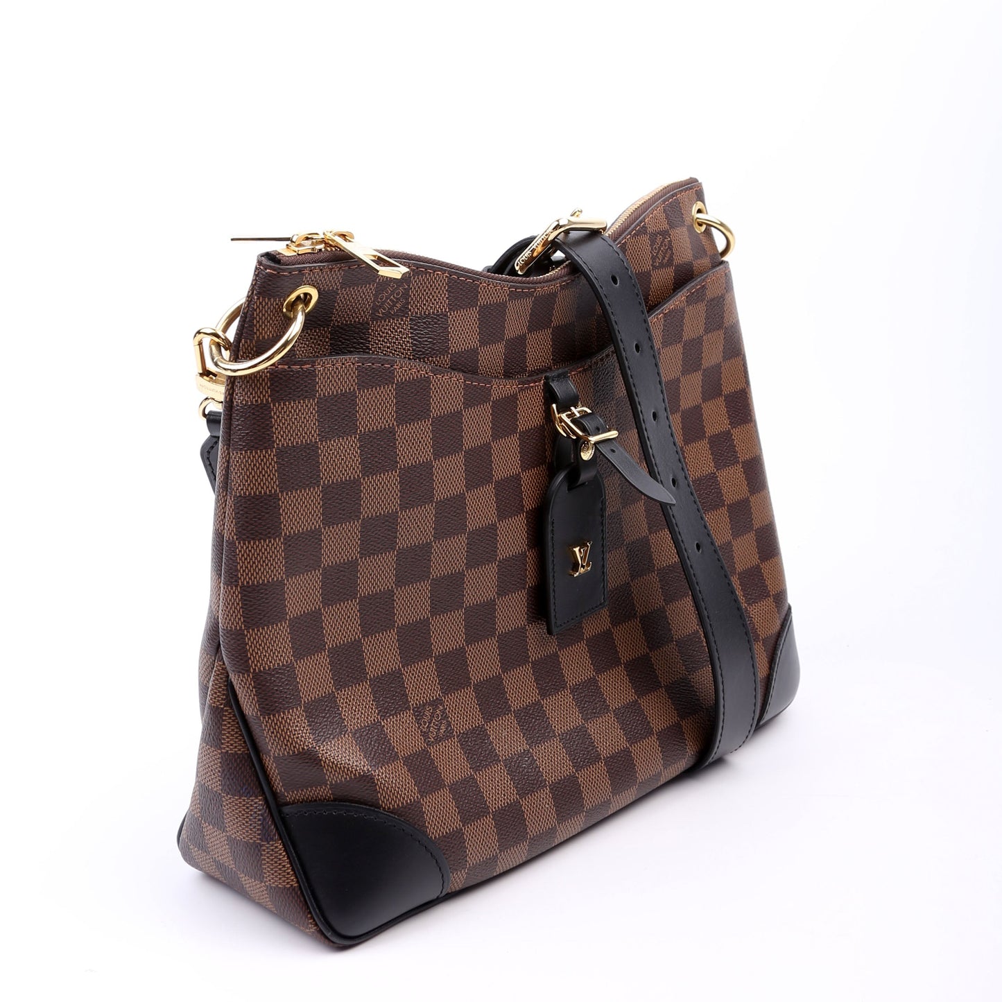 Louis Vuitton Odeon MM Damier Ebene New Model Black