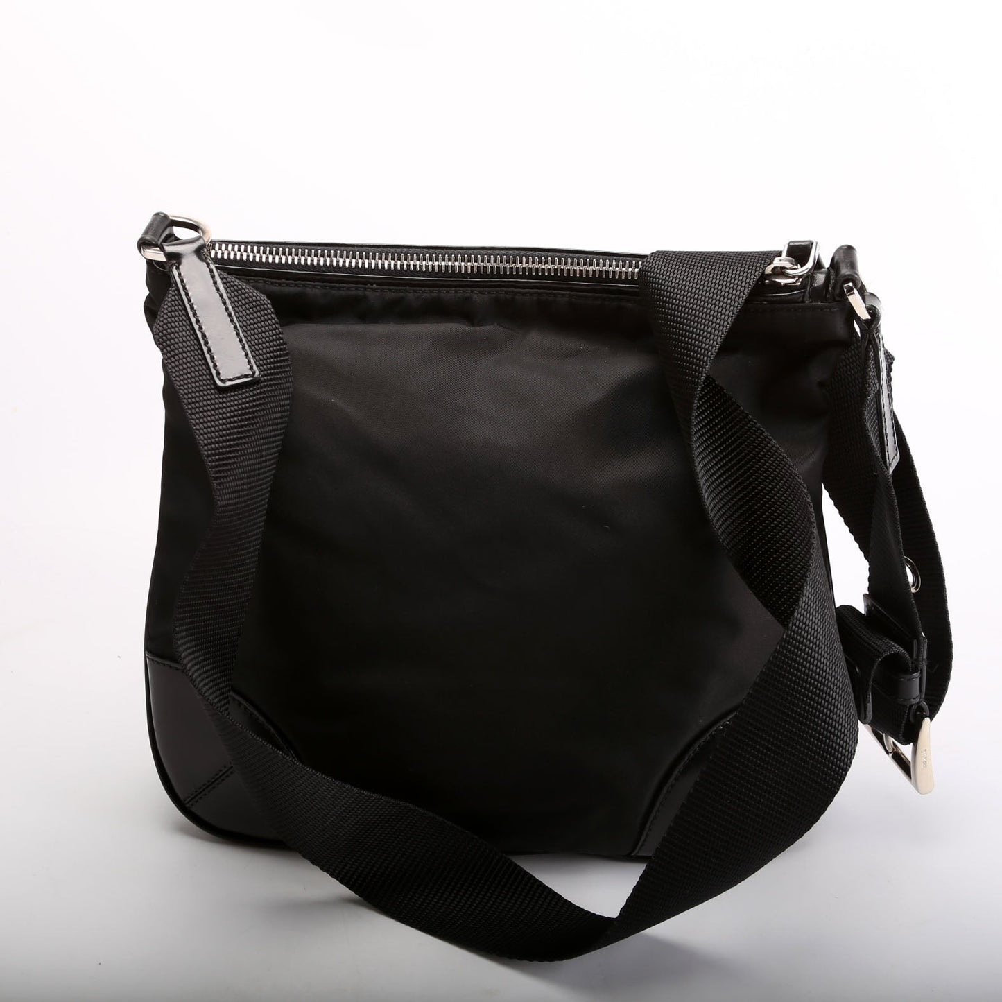 Prada BT0326 Nylon Shoulder Black Bag