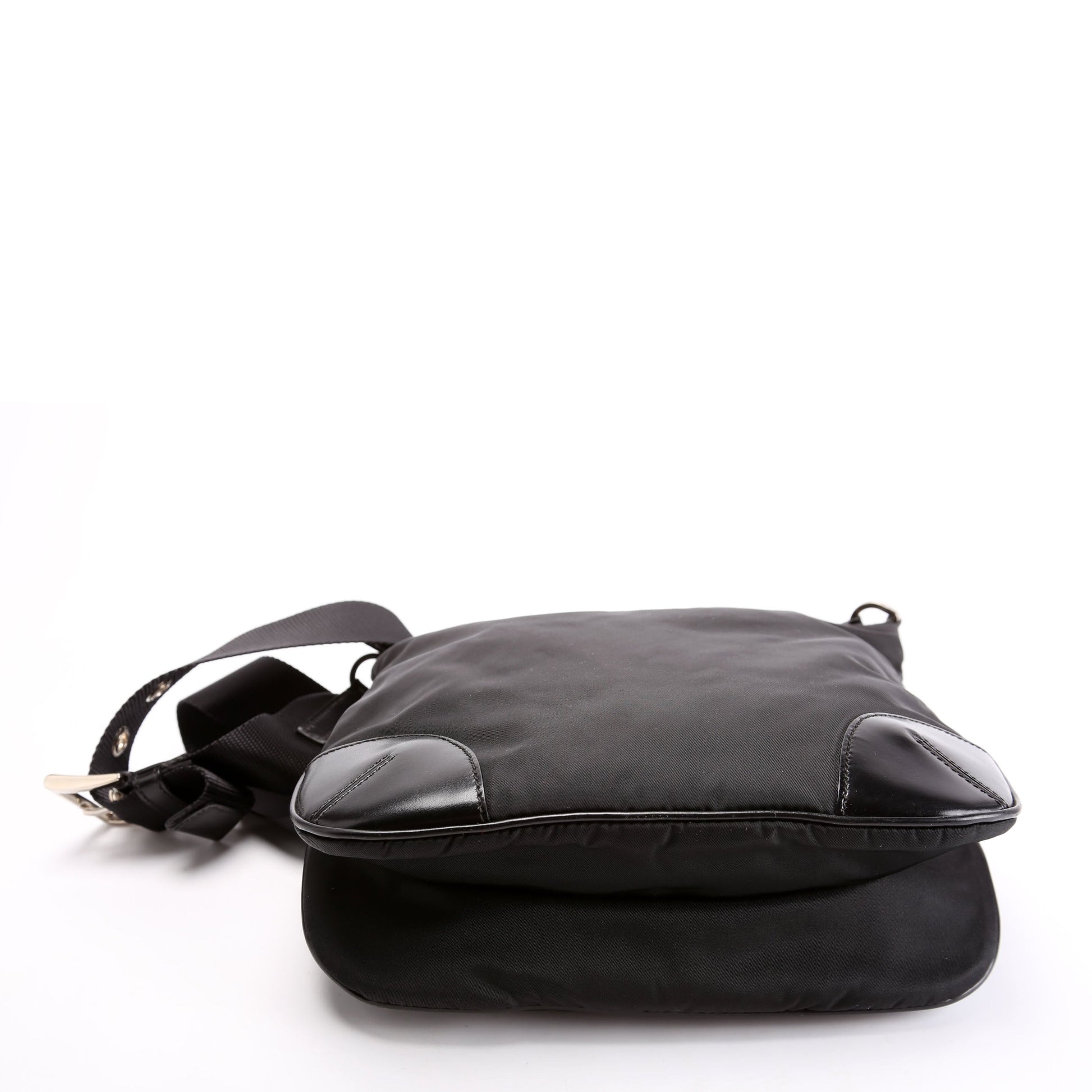 Prada BT0326 Nylon Shoulder Black Bag