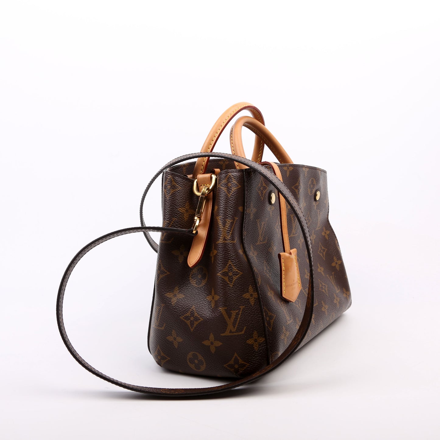 Luxury Women's Handbag | Louis Vuitton Montaigne BB Monogram Mauve