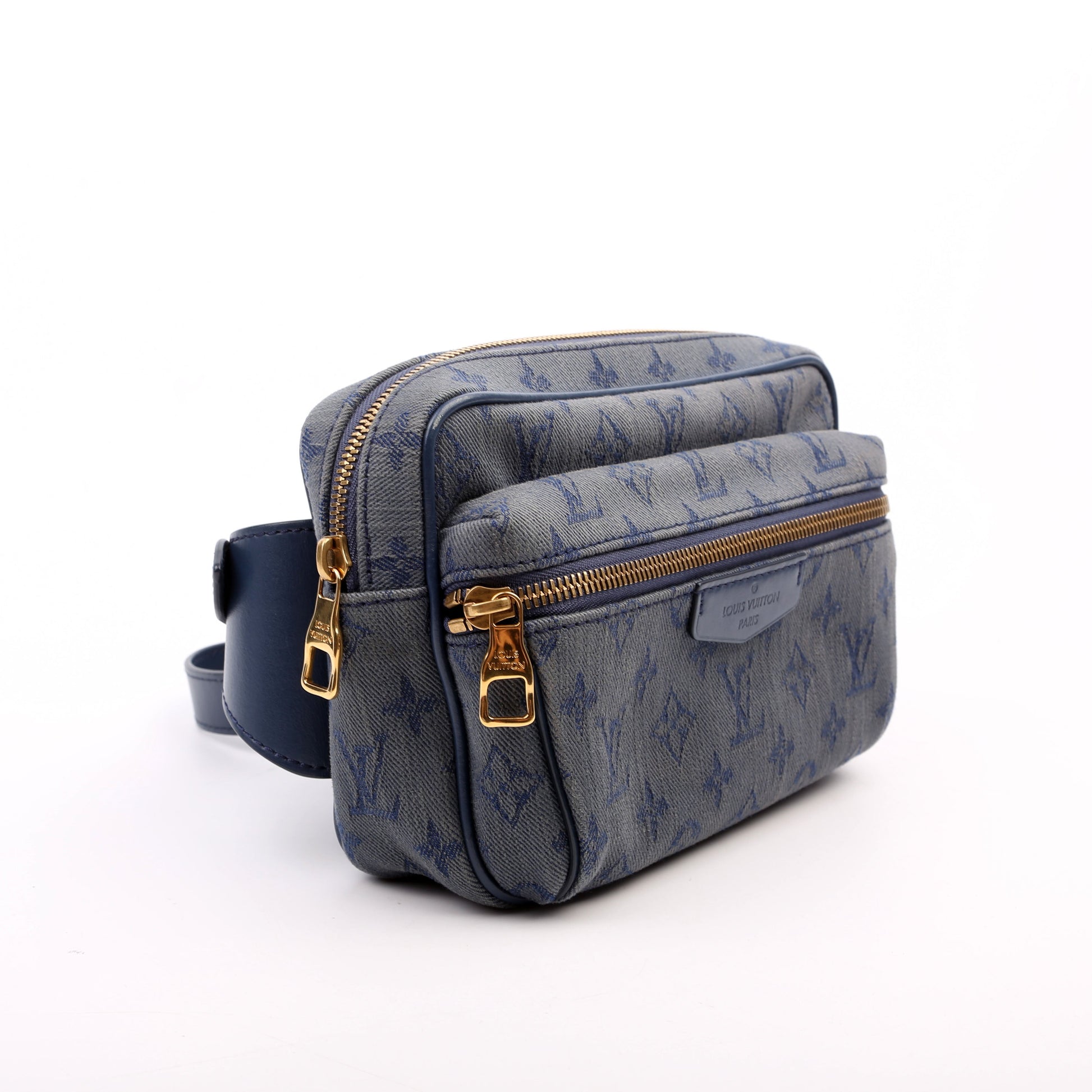 Louis Vuitton Outdoor Bumbag Denim Monogram Blue