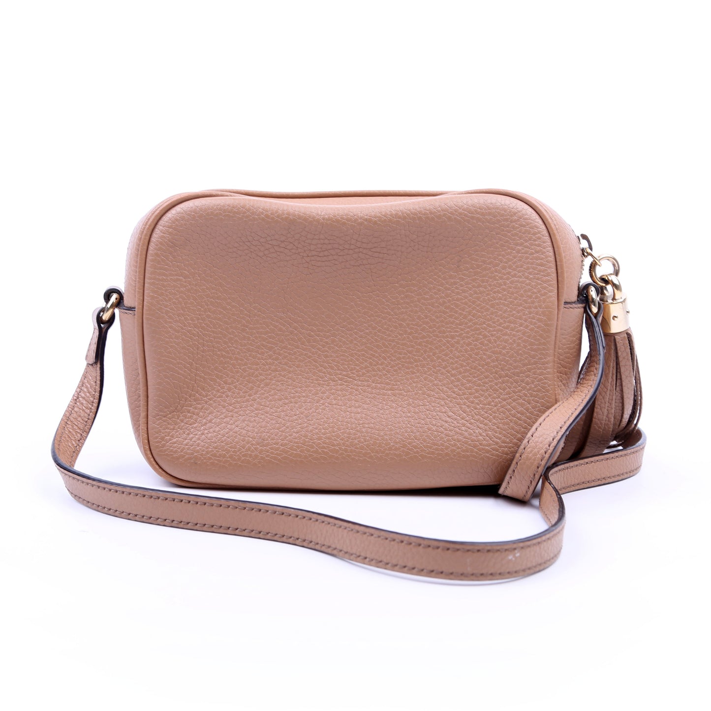 Gucci 308364 Soho Disco Crossbody Tan Bag