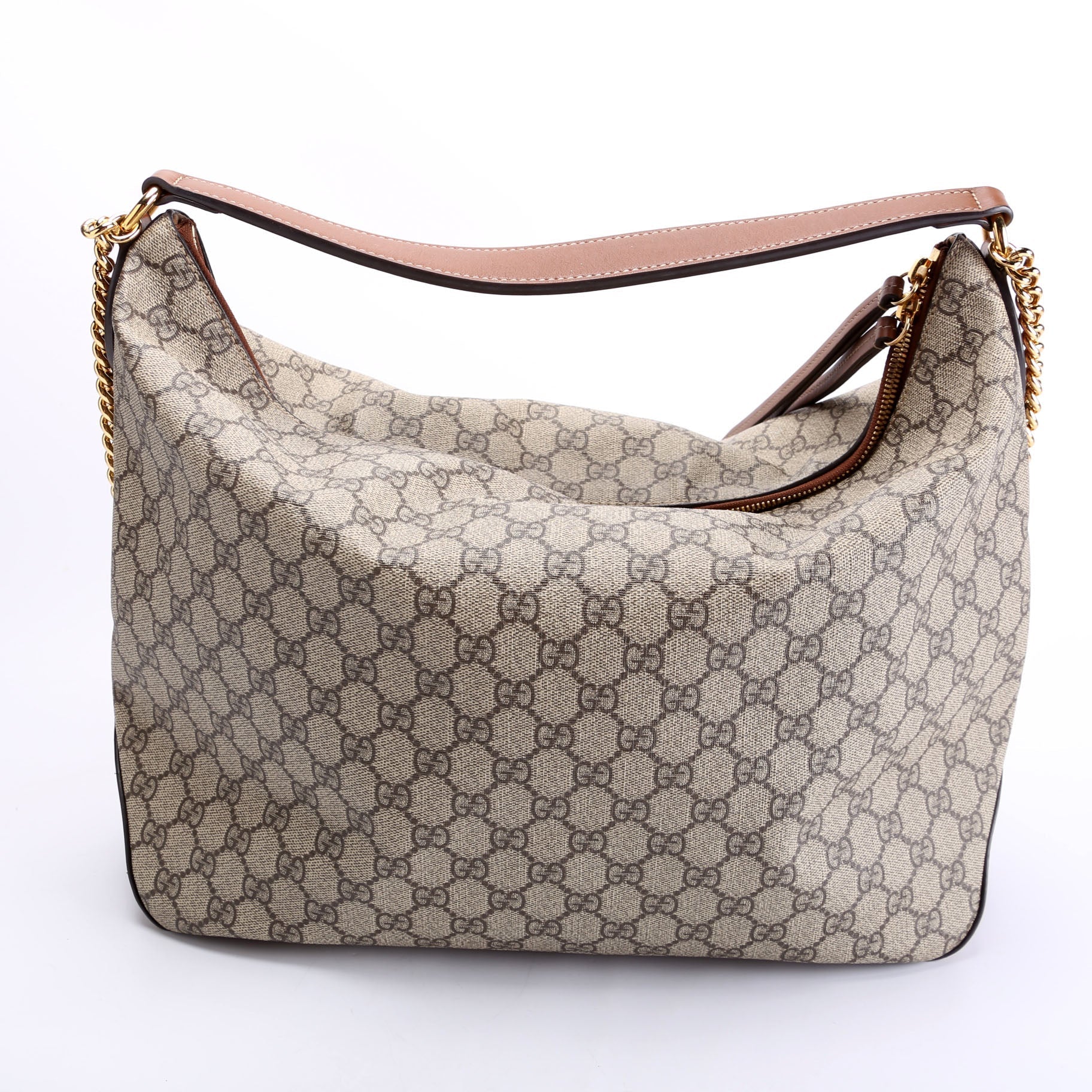 Gucci 477324 GG Supreme Hobo Bag