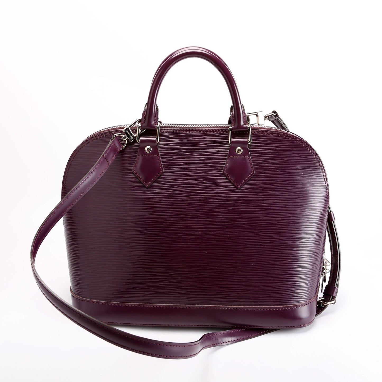 Louis Vuitton Alma With Strap Pm Epi Older Purple