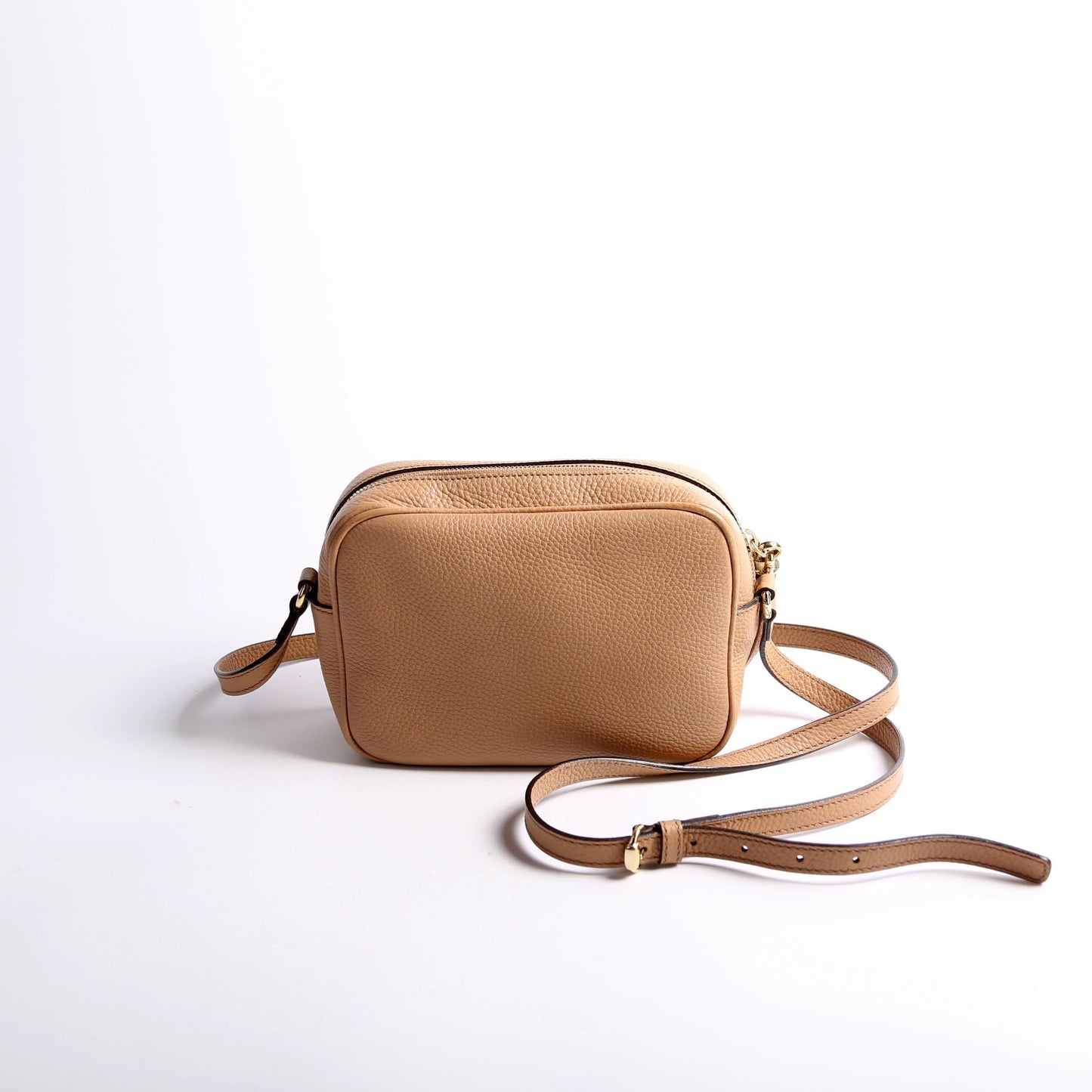 Gucci 308364 Soho Disco Crossbody Tan Bag