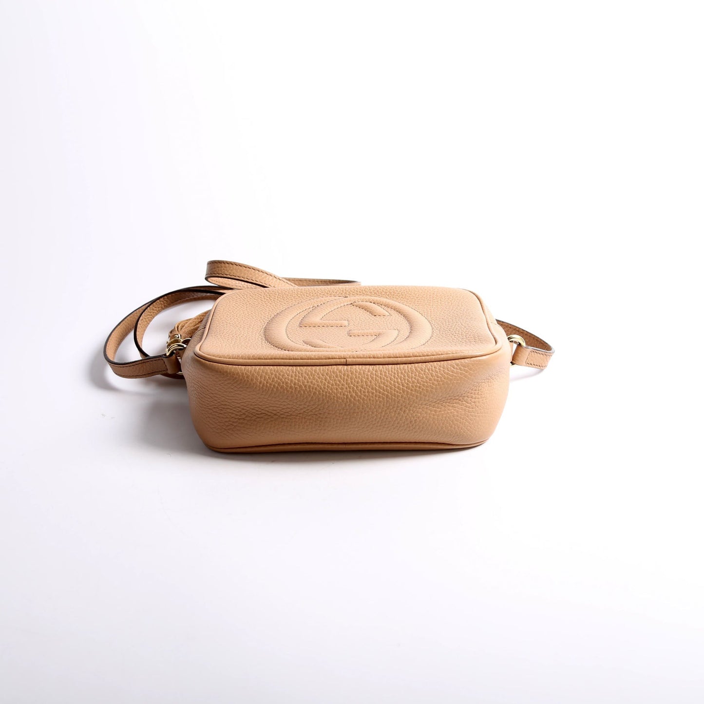 Gucci 308364 Soho Disco Crossbody Tan Bag