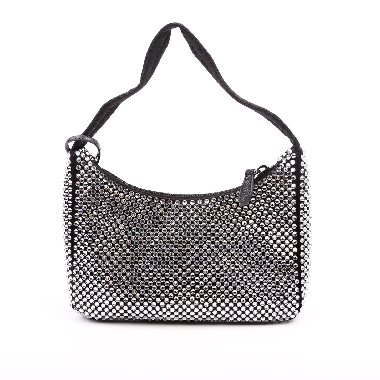 Prada Satin Crystal Re-edition 2000 Mini Bag