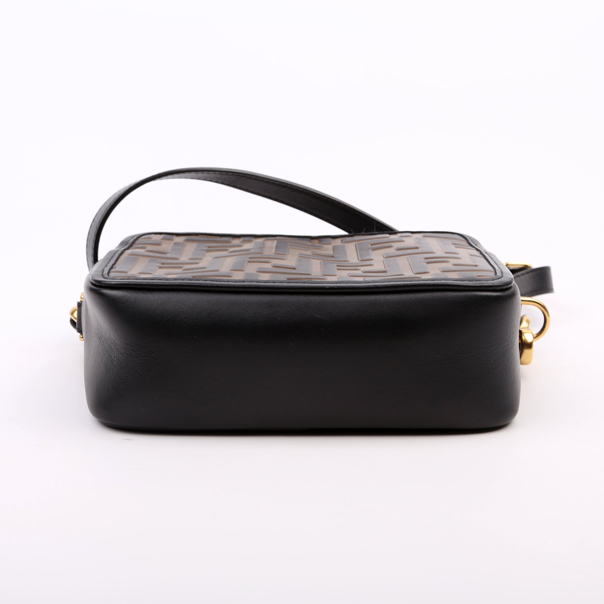 Fendi FF Embossed 1974 Mini Camera Bag