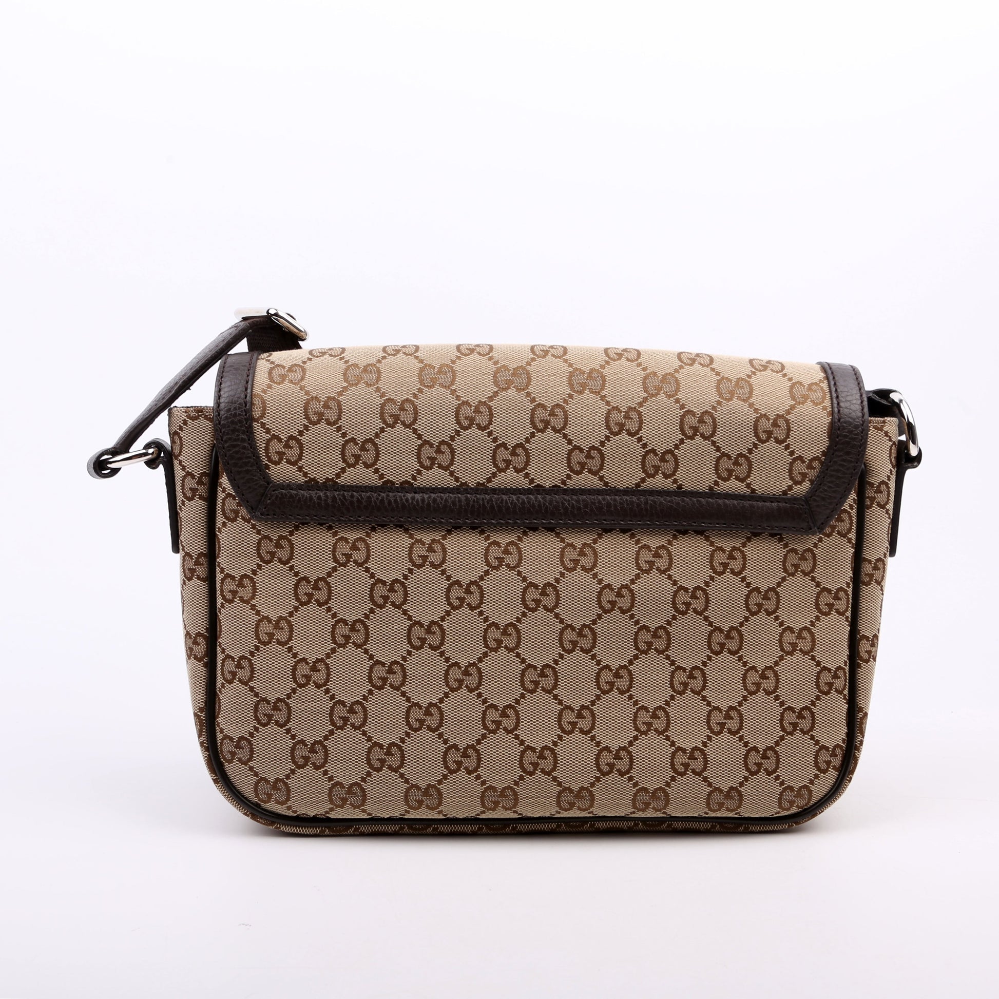 Gucci 449172 GG Canvas Messenger Bag