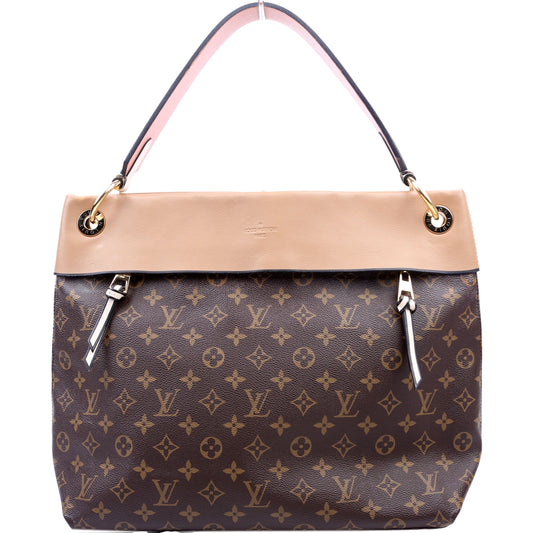 Louis Vuitton Tuileries Hobo Monogram Tan