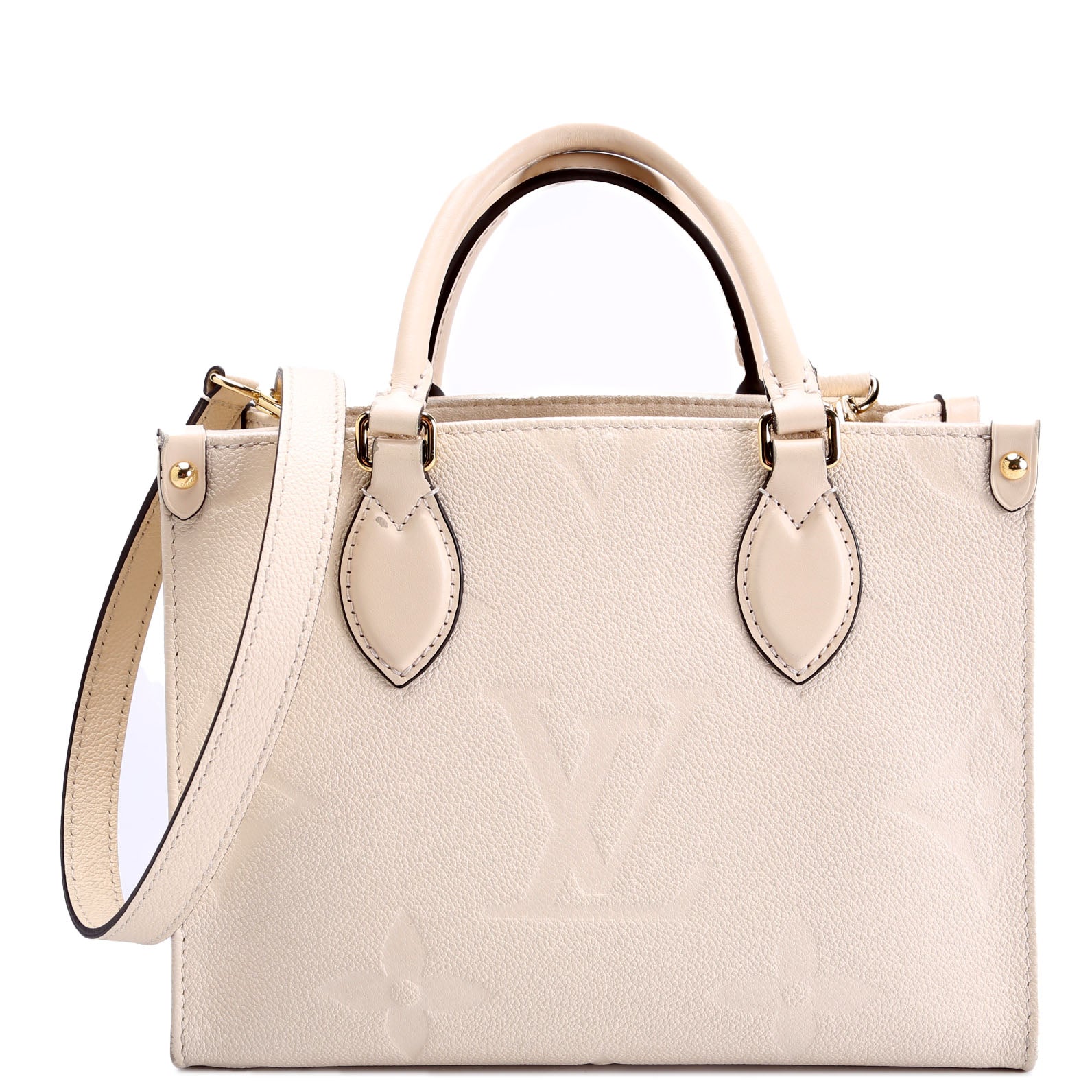 Louis Vuitton ONTHEGO PM Empreinte Cream