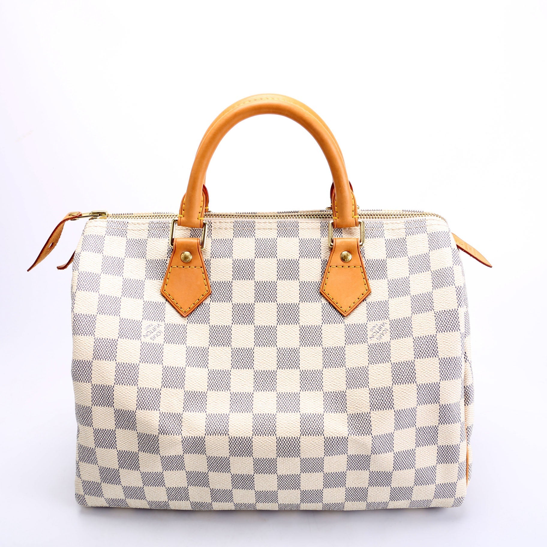 Louis Vuitton Speedy 30 Azur White