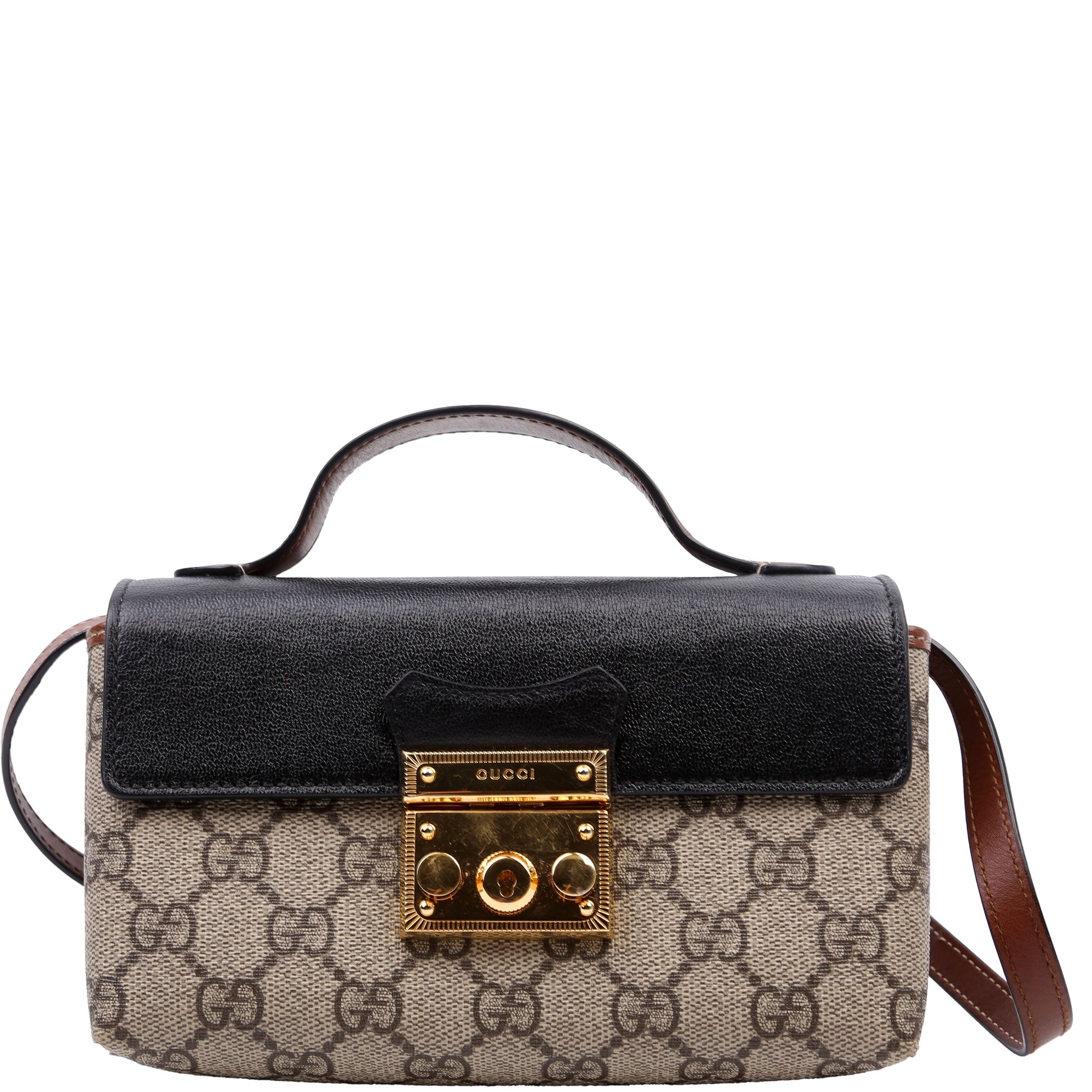 Gucci 652683 Padlock Mini GG Supreme Bag