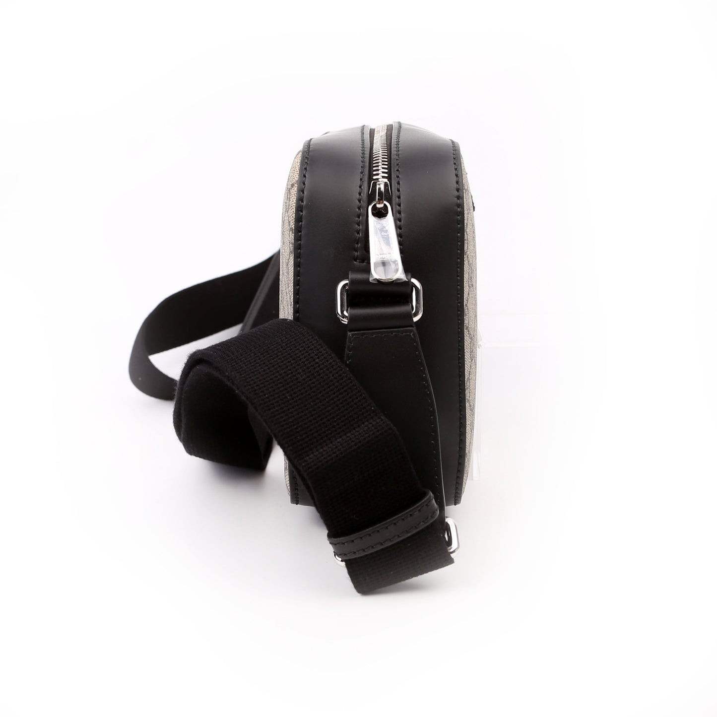 Gucci 779880 GG Canvas Camera Black Bag