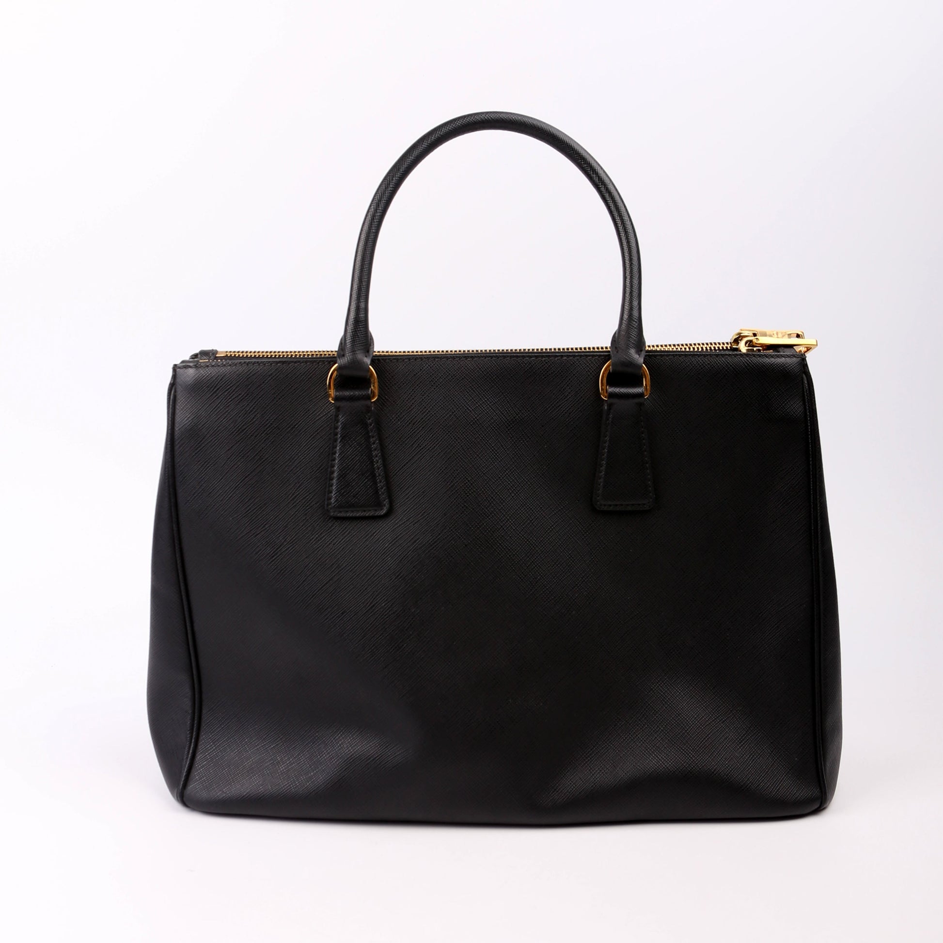 Prada Saffiano Galleria Medium Black Bag