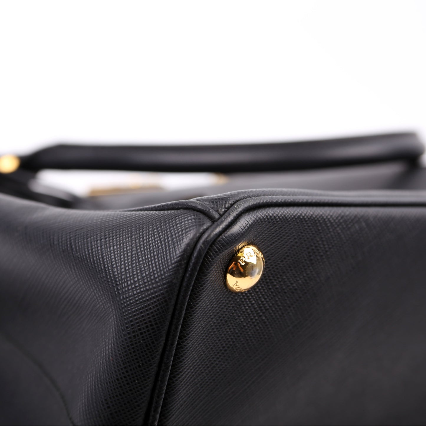 Prada Saffiano Galleria Medium Black Bag