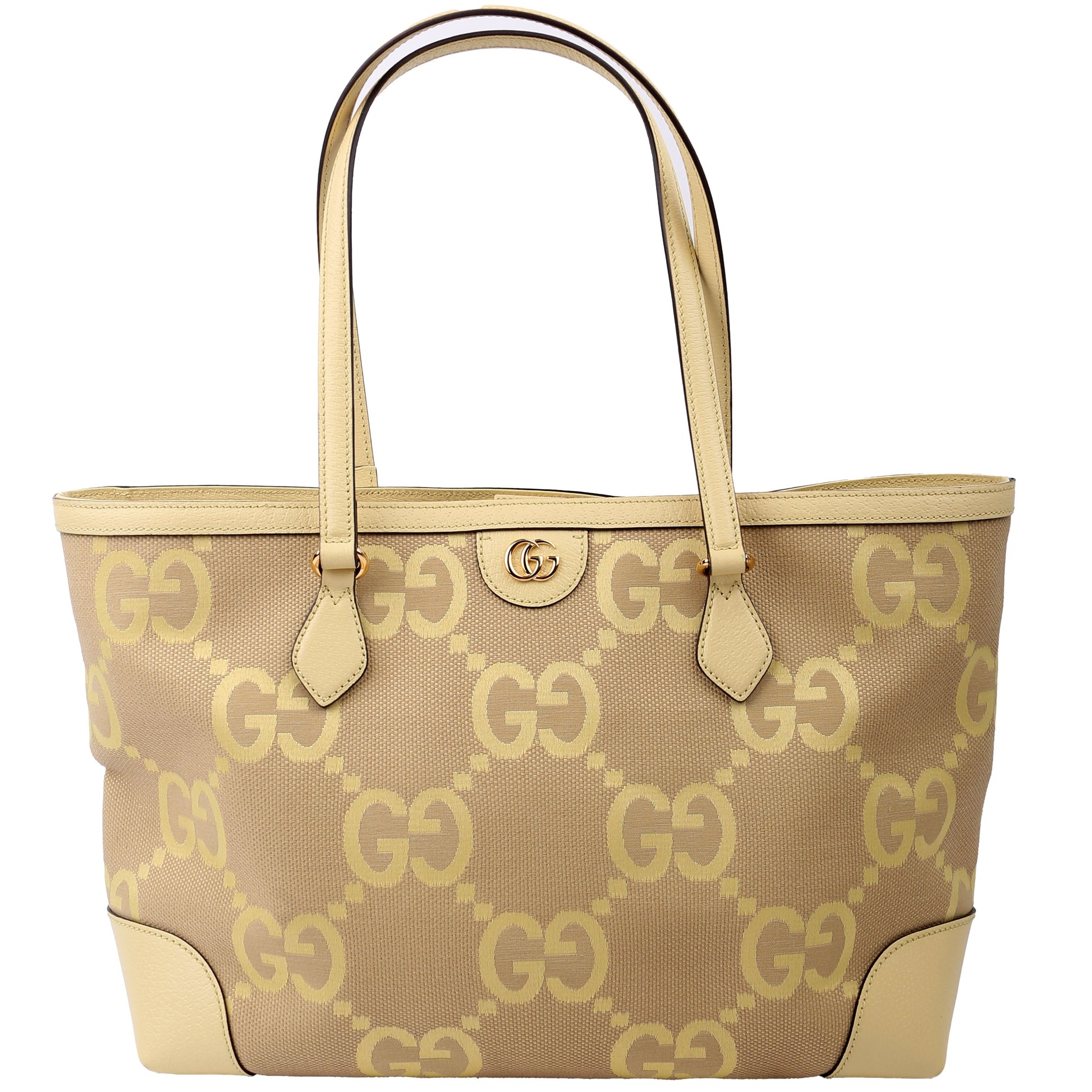 Gucci 631685 Jumbo GG Ophidia Tote Yellow Bag