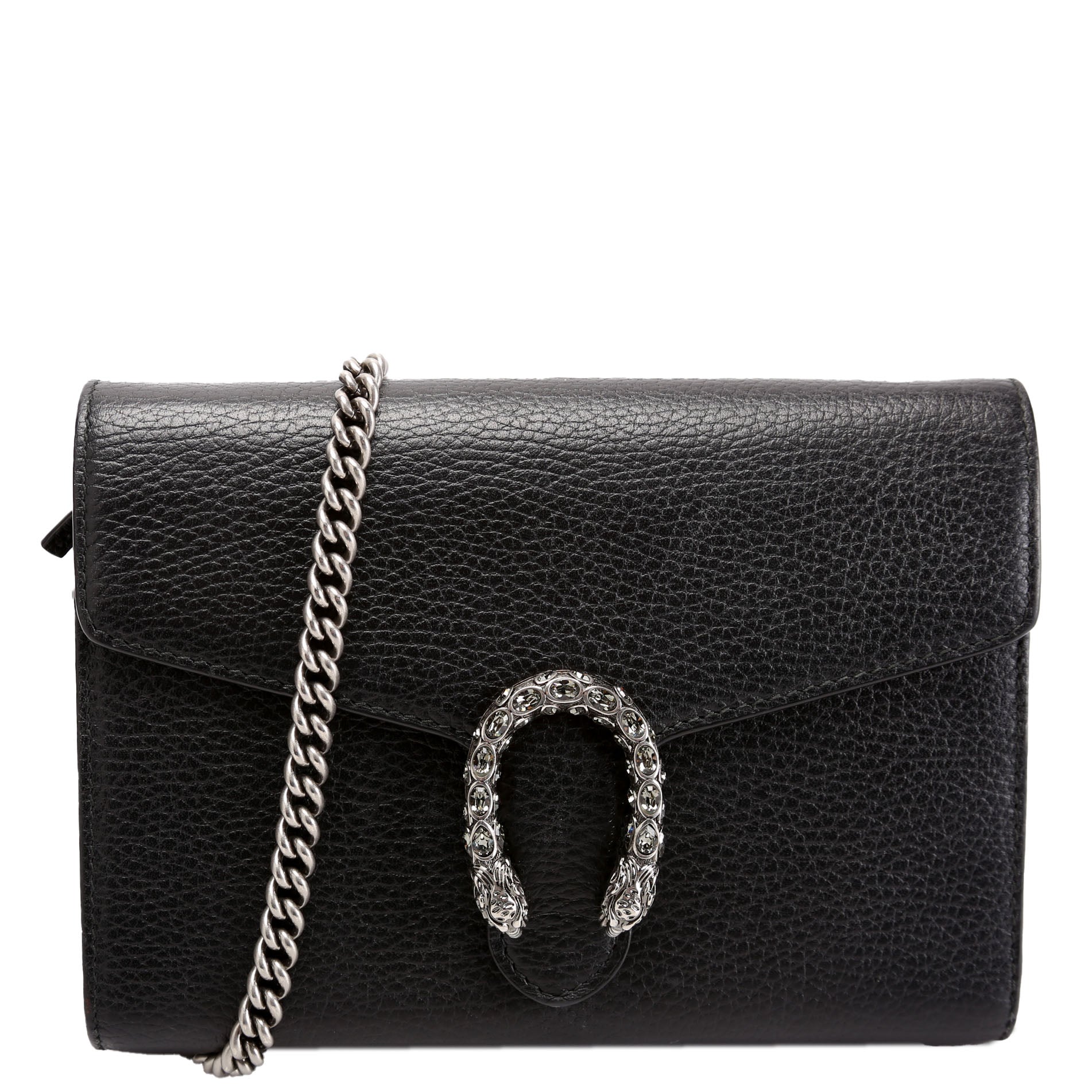 Gucci 401231 Dionysus Mini Wallet Black Bag