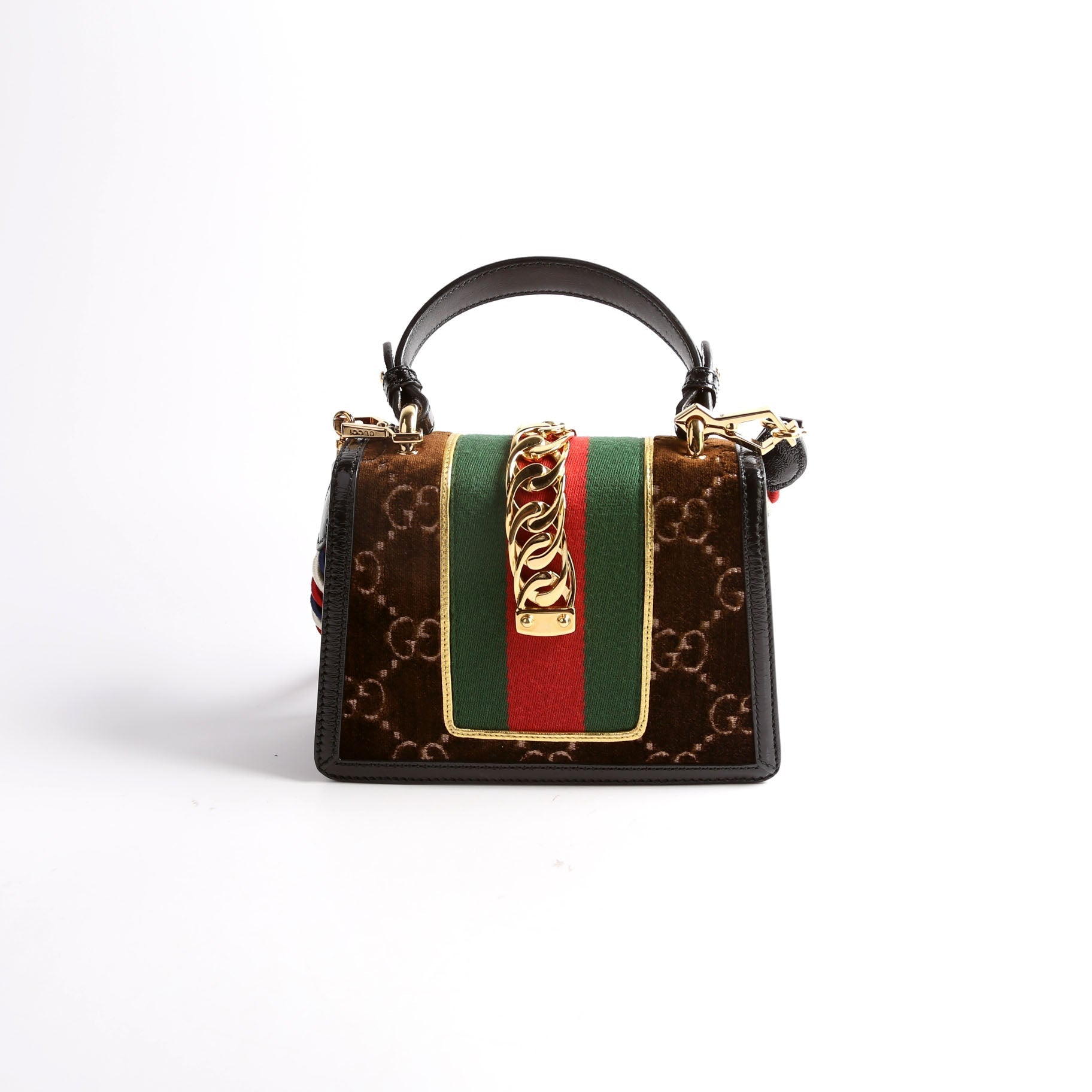 Gucci 470270 Velvet Sylvie Mini Bag