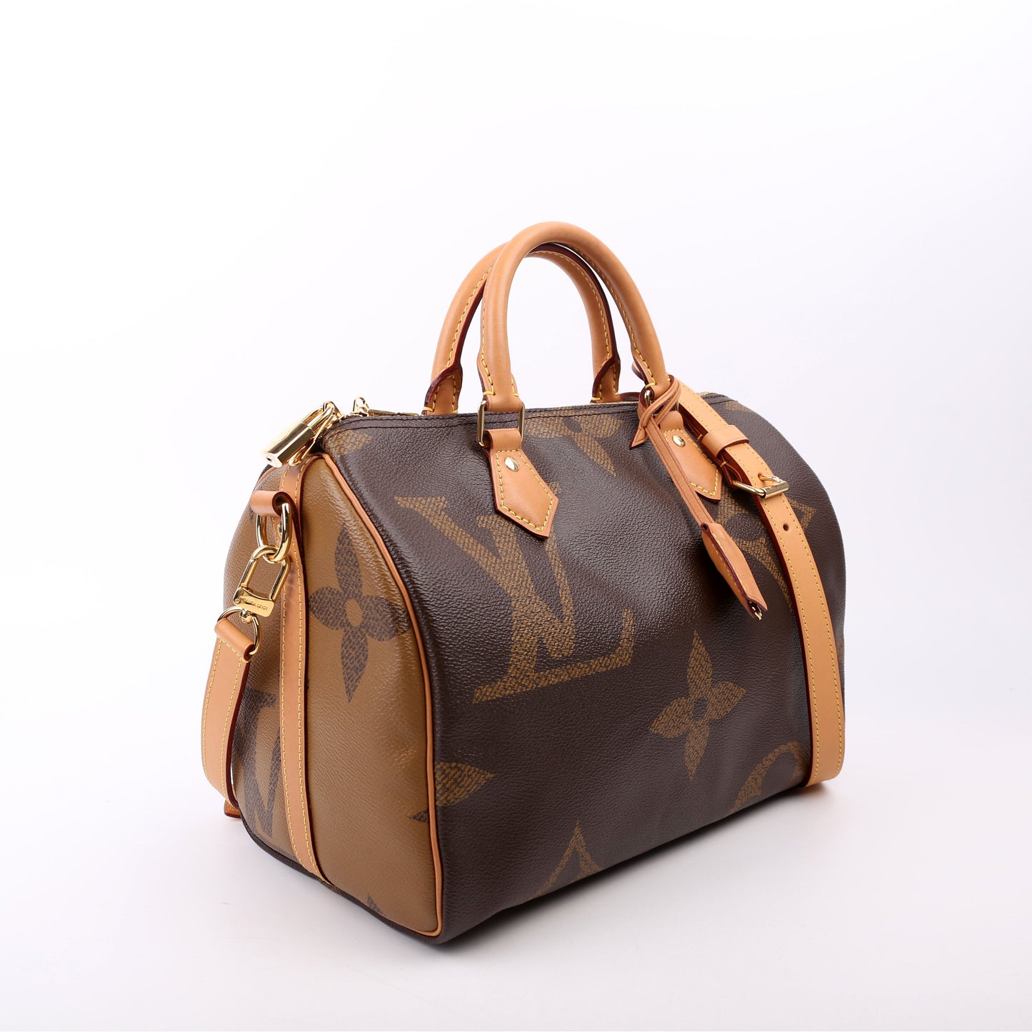 Louis Vuitton Speedy 30 Bandouliere Giant Reversed Monogram