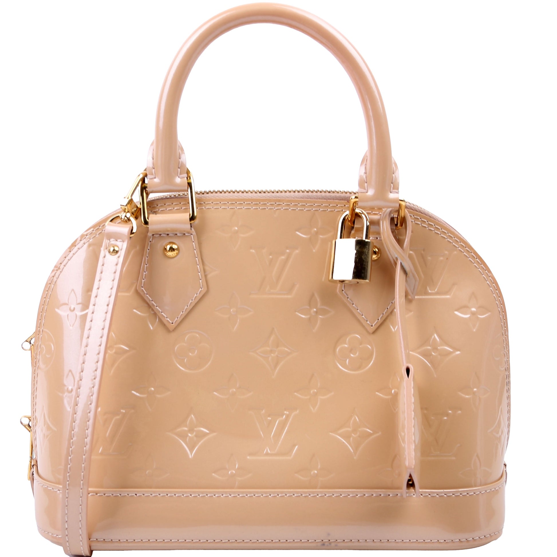 Louis Vuitton Alma BB Vernis Nude