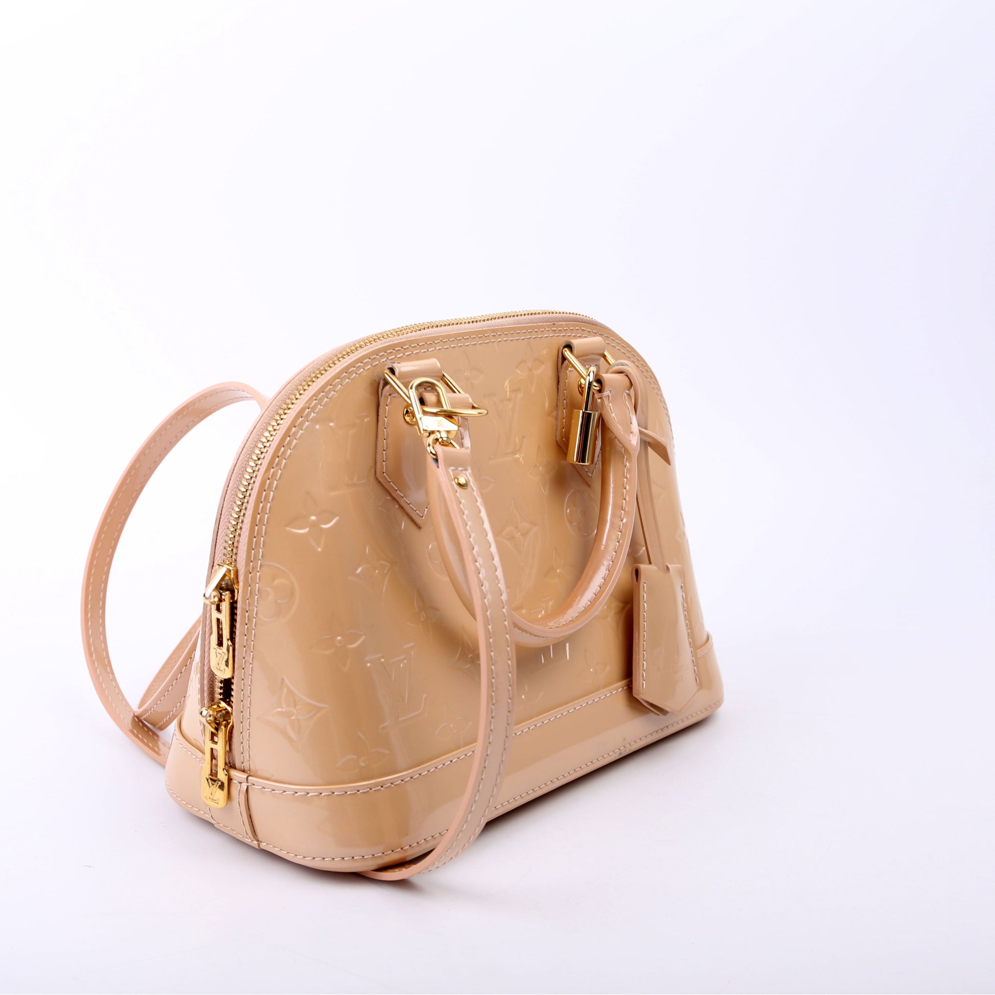 Louis Vuitton Alma BB Vernis Nude