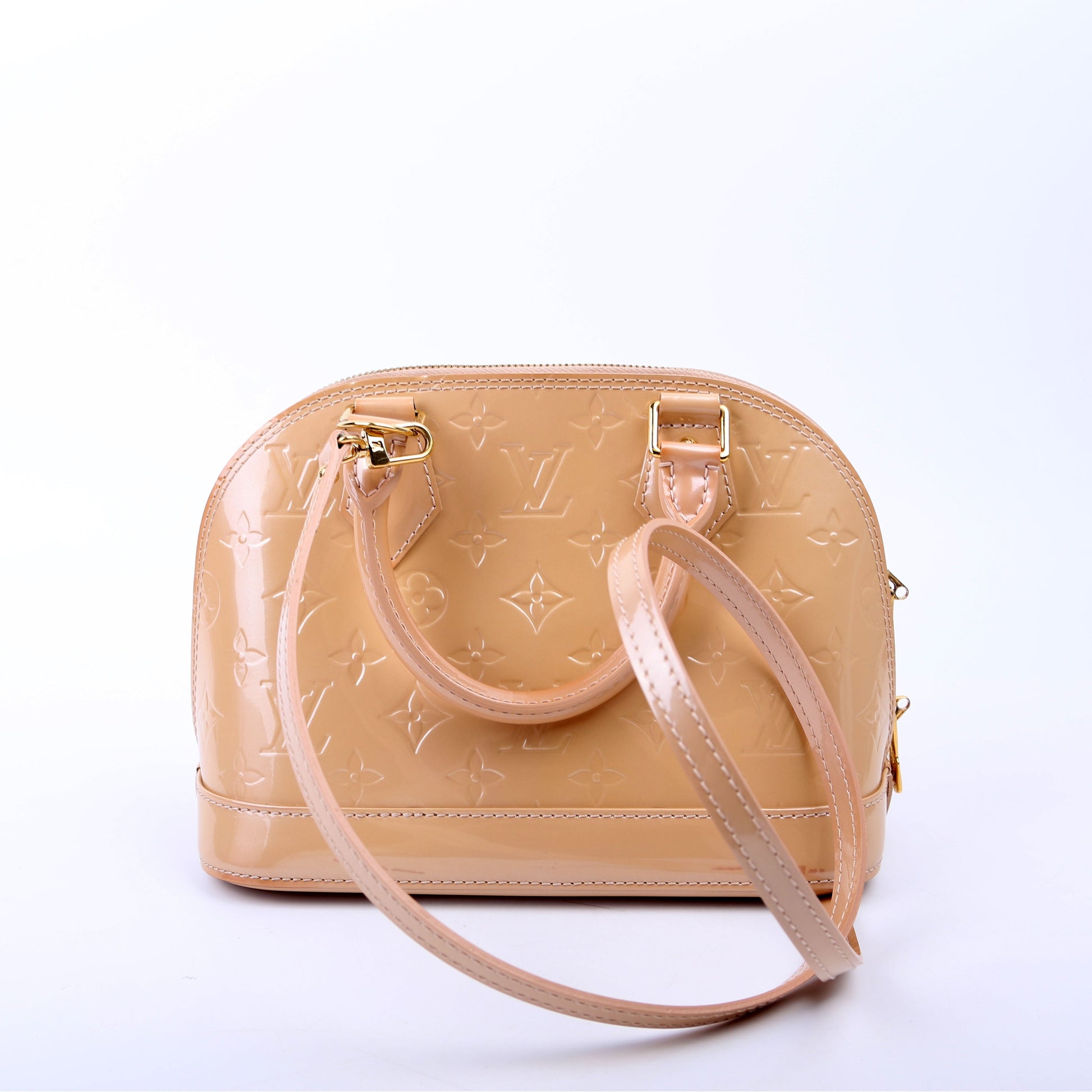 Louis Vuitton Alma BB Vernis Nude