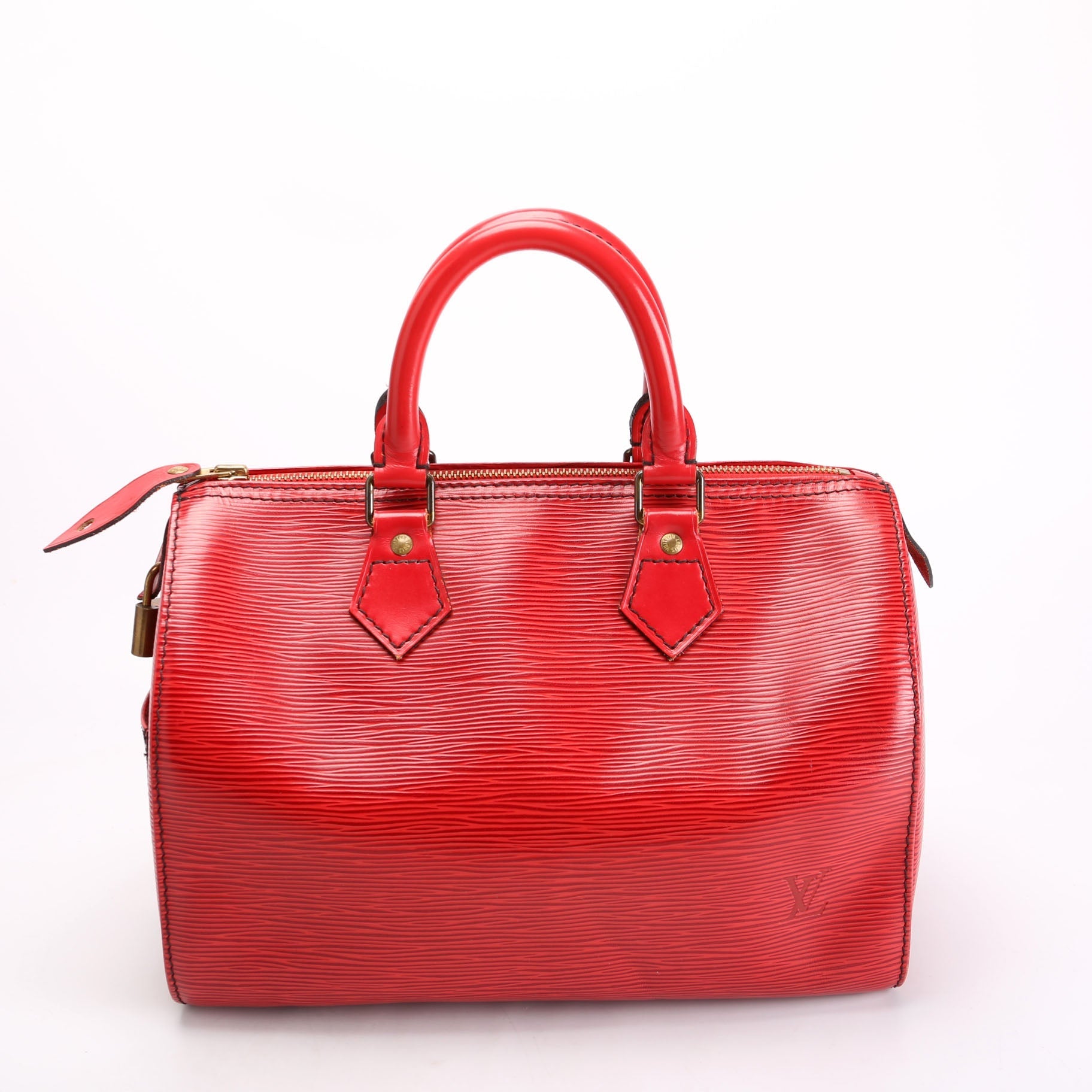 Louis Vuitton Speedy 25 Epi Red