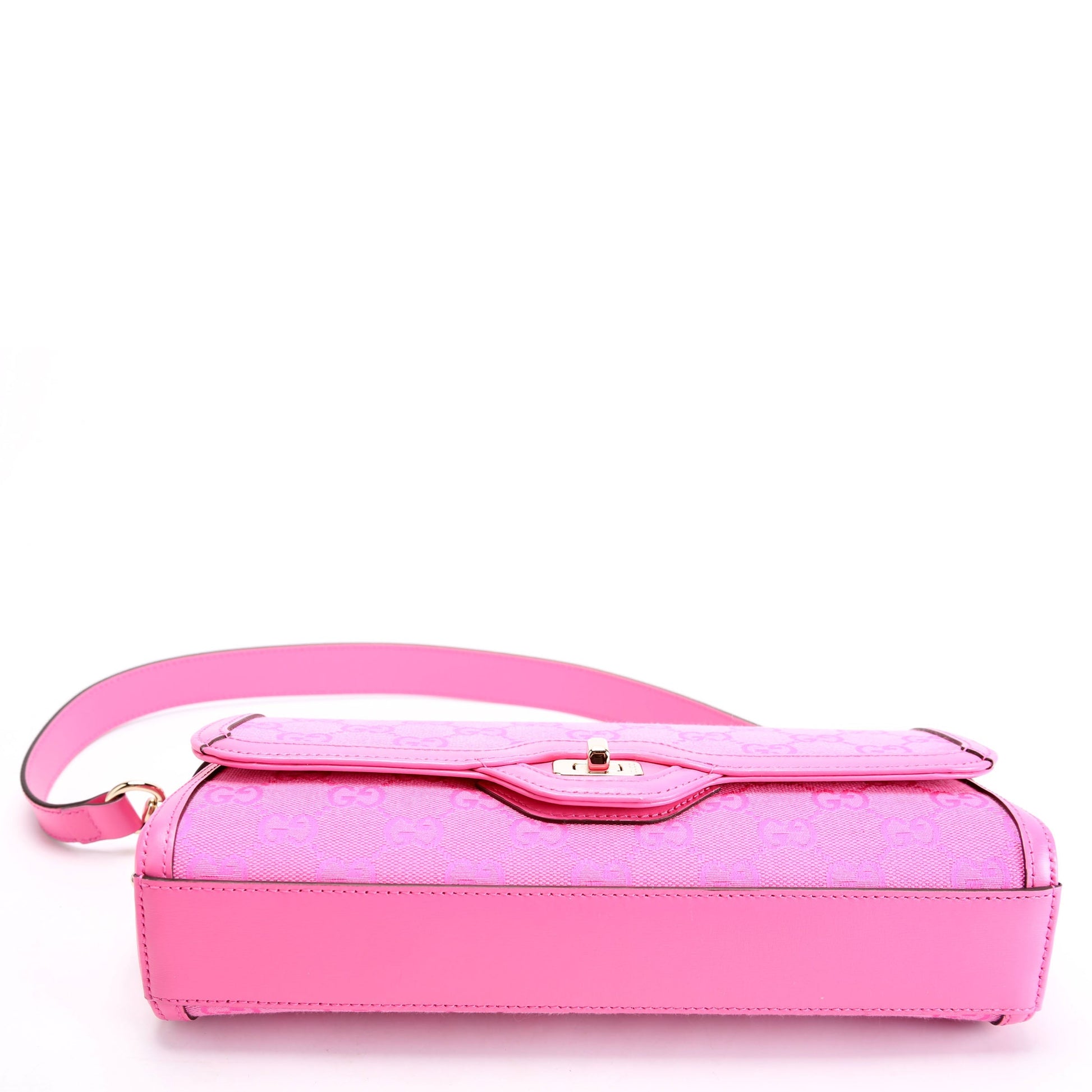 Gucci 788061 GG Luce Shoulder Small Pink Bag
