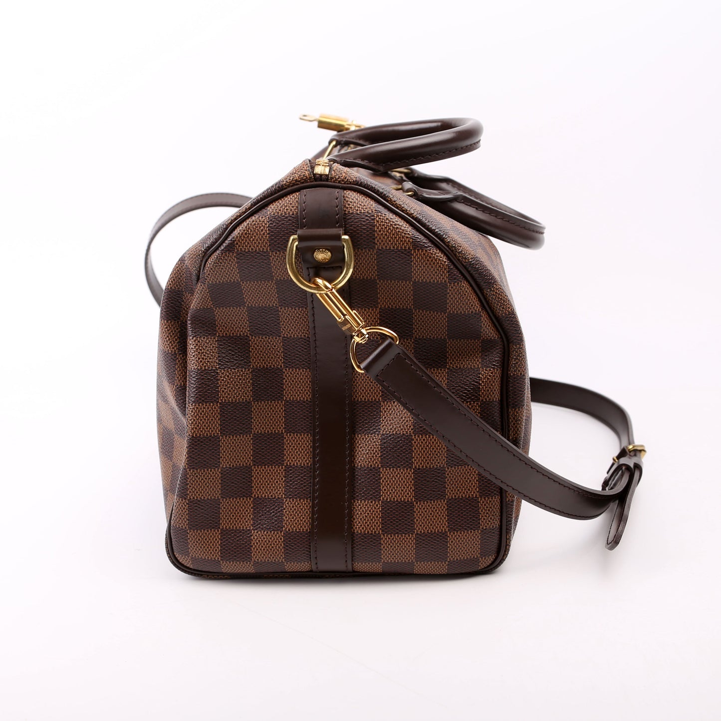 Louis Vuitton Speedy 30 Bandouliere Damier Ebene
