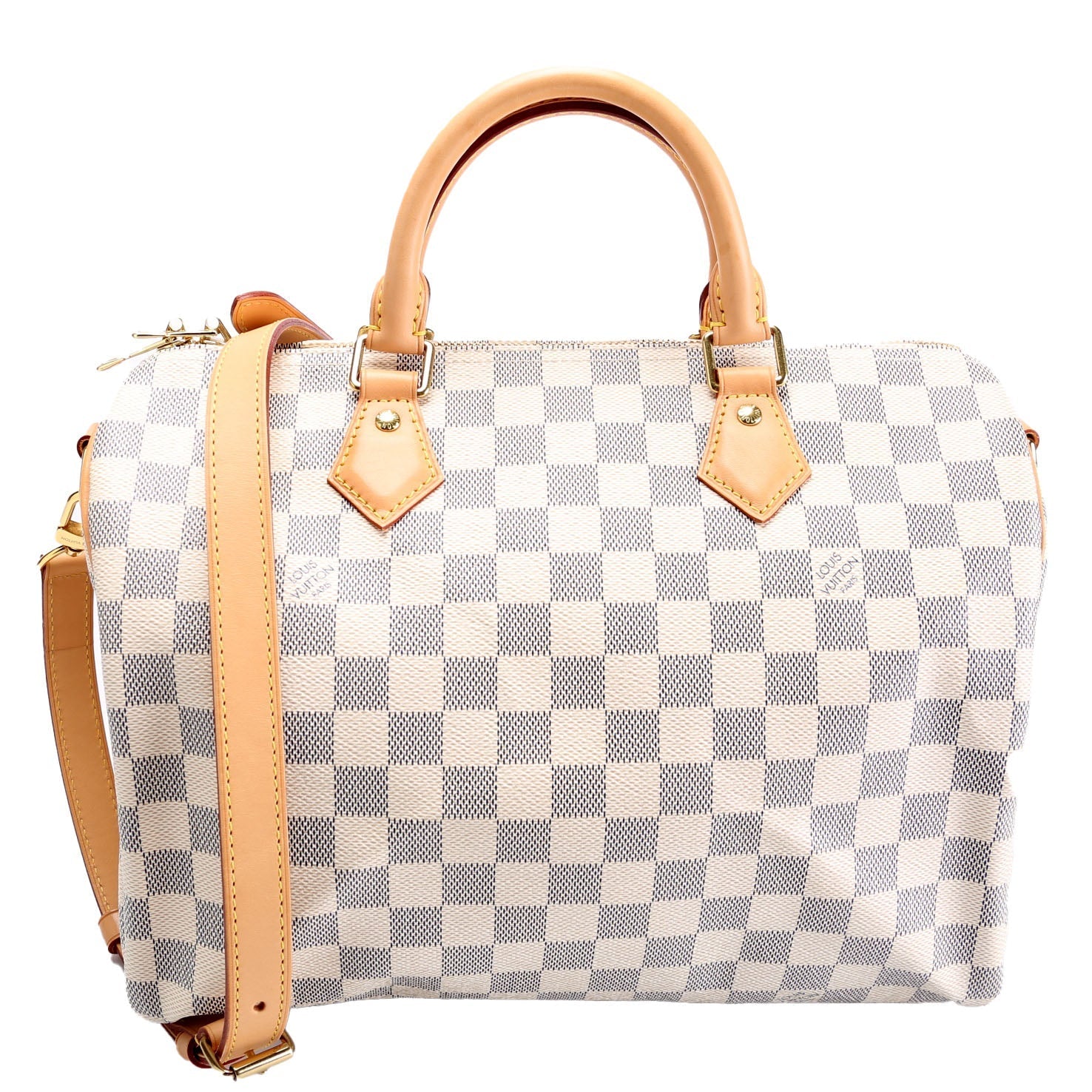 Louis Vuitton Speedy 30 Bandouliere Damier Azur