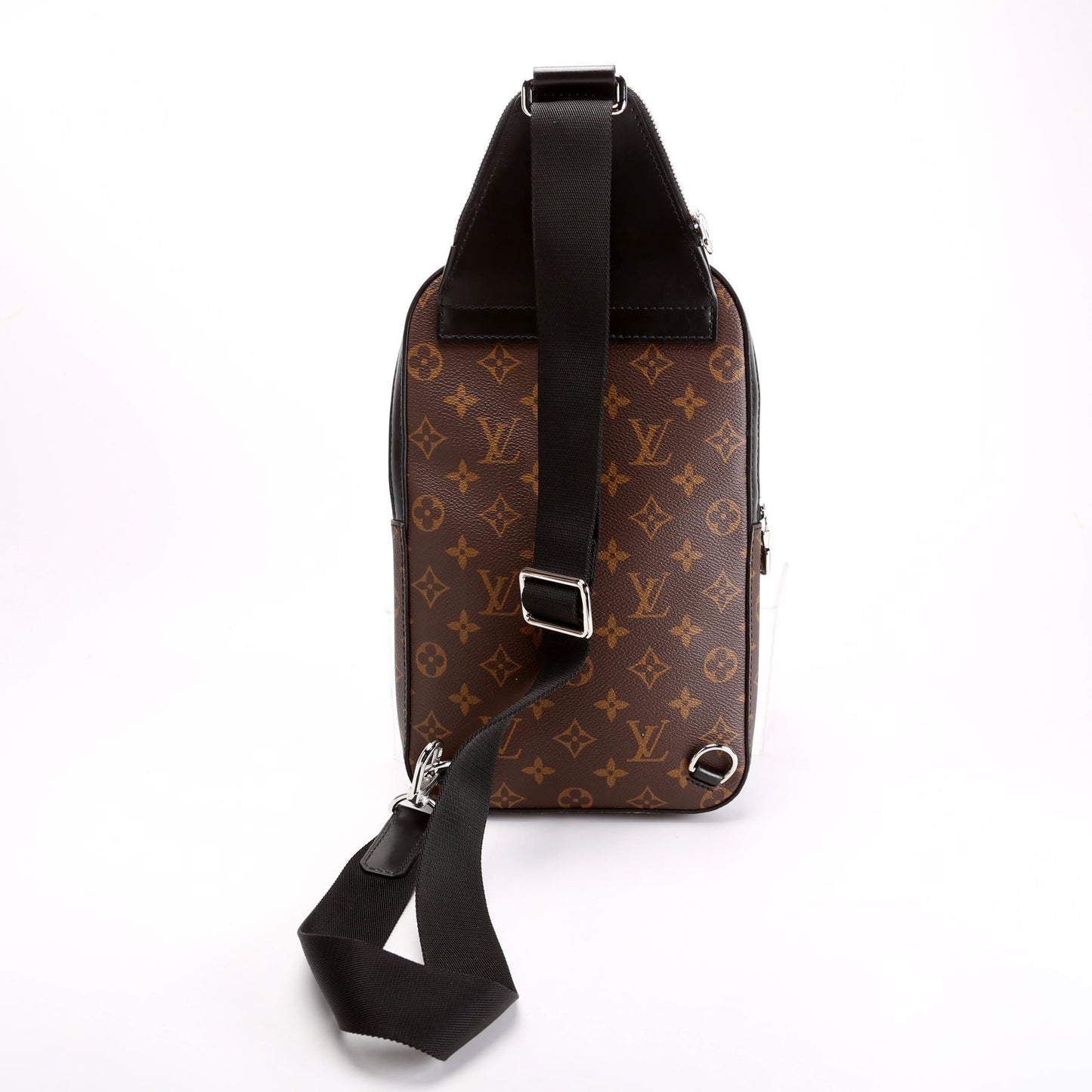 Louis Vuitton Avenue Sling Bag NM Monogram Black/Brown