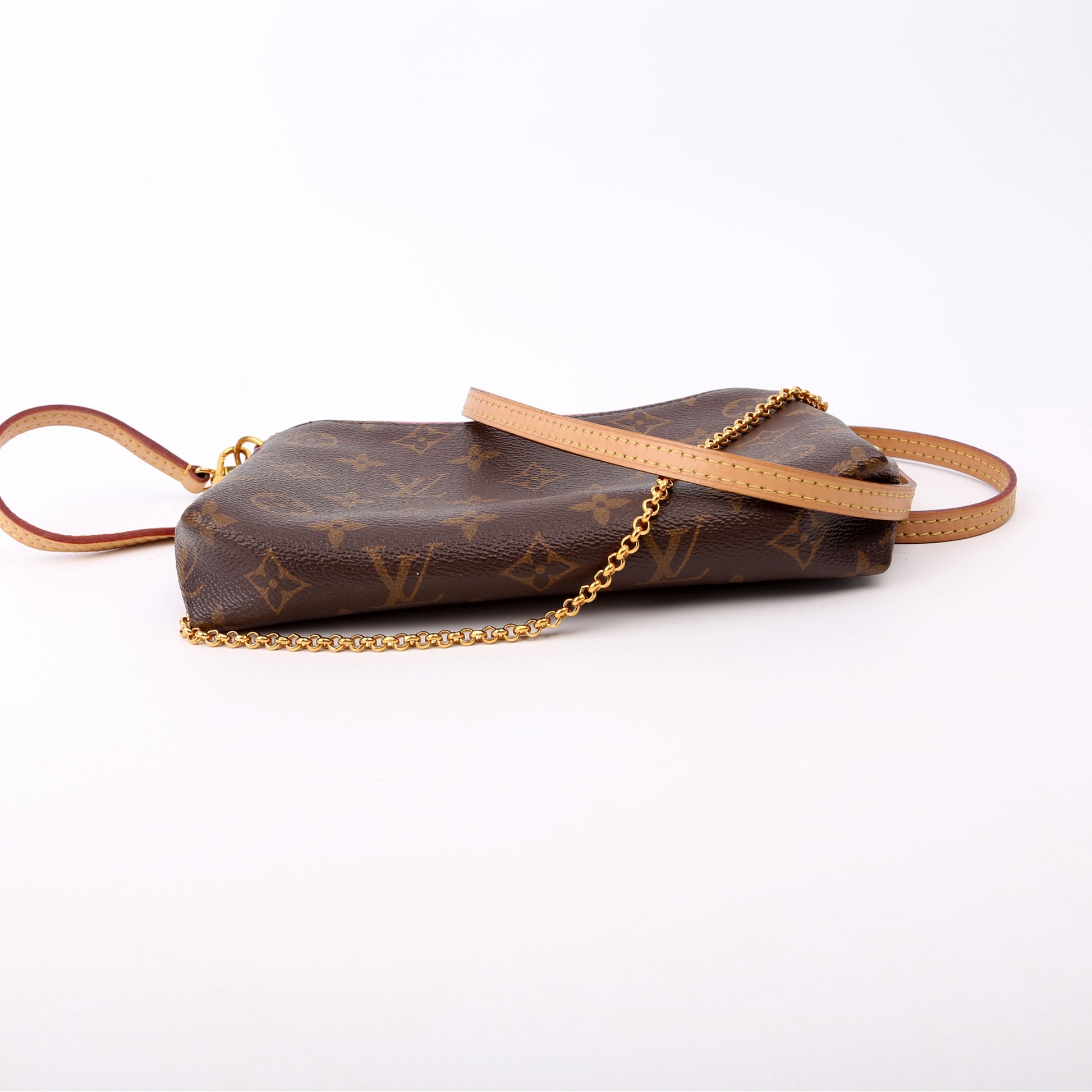 Louis Vuitton Pallas Clutch Monogram Pink