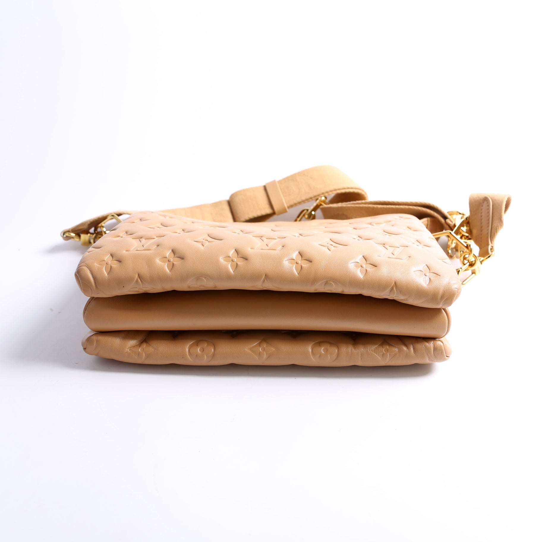 Louis Vuitton Coussin PM Lambskin Tan