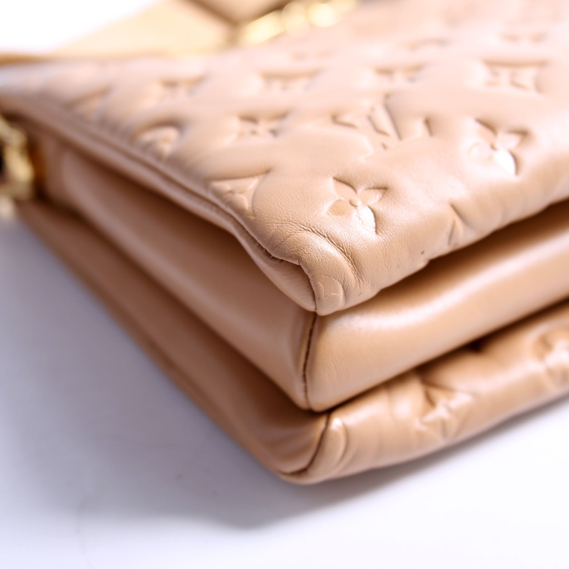 Louis Vuitton Coussin PM Lambskin Tan