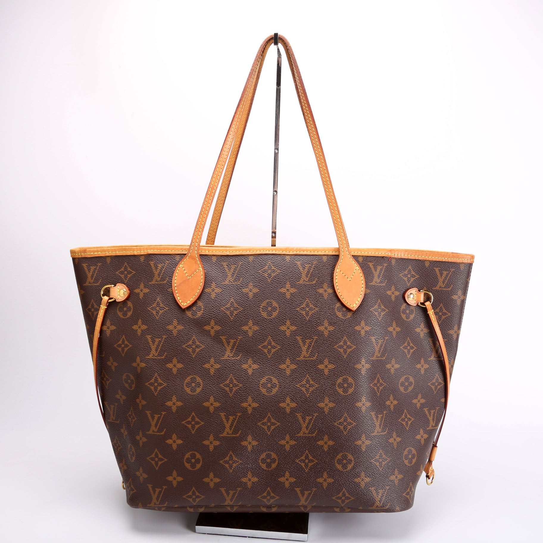 Louis Vuitton Neverfull With Wallet MM Monogram